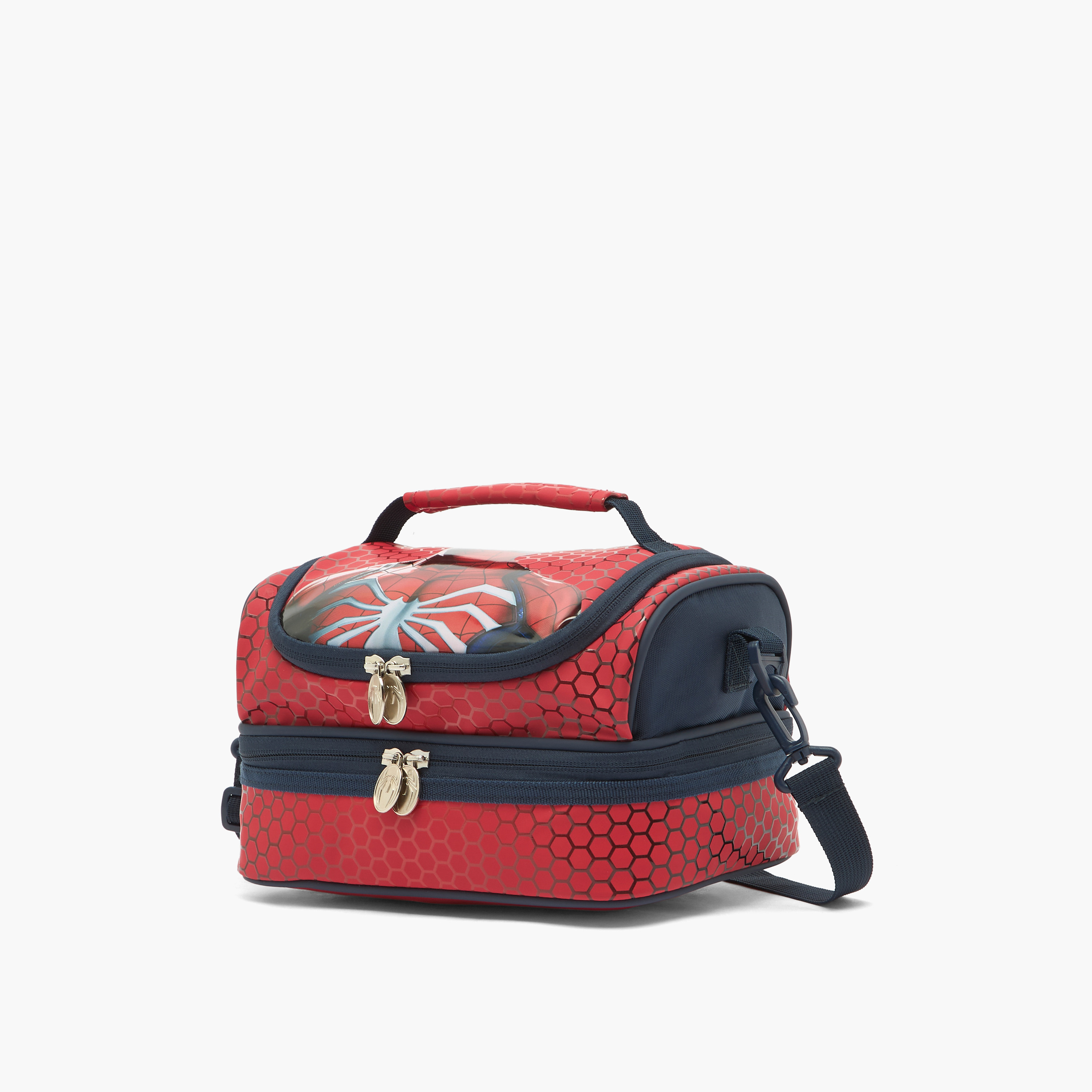 شنطة غداء بطبعات سبايدرمان وحزام قابل للفصل للأولاد من 5-8 سنوات-school-lunchessentials-lunchbags-image-10