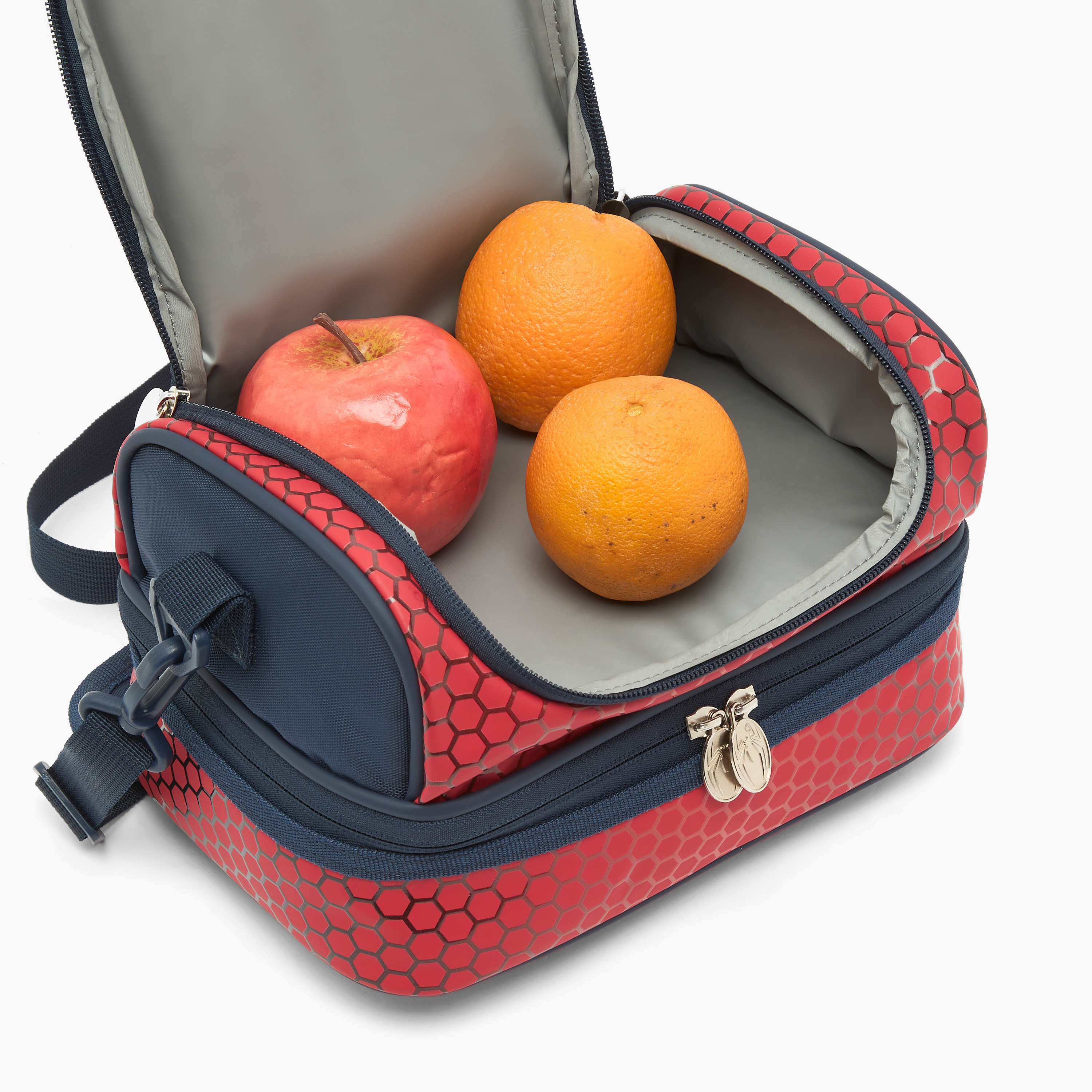 شنطة غداء بطبعات سبايدرمان وحزام قابل للفصل للأولاد من 5-8 سنوات-school-lunchessentials-lunchbags-image-4