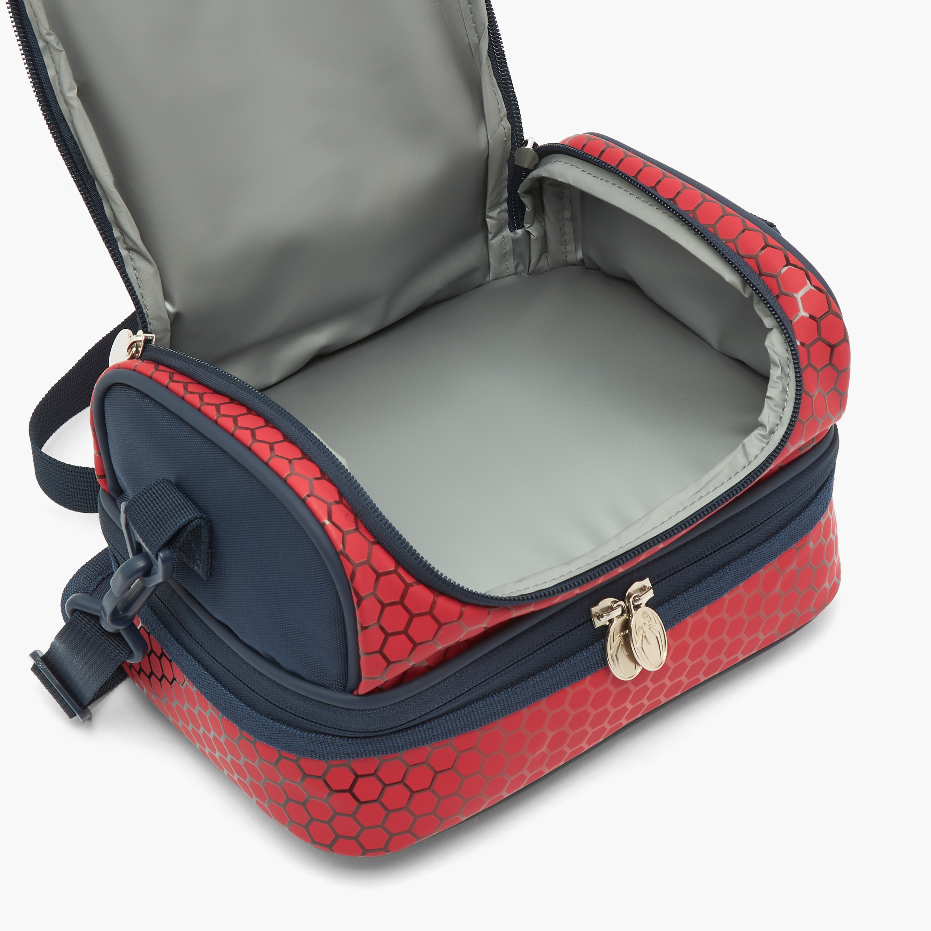 شنطة غداء بطبعات سبايدرمان وحزام قابل للفصل للأولاد من 5-8 سنوات-school-lunchessentials-lunchbags-image-8