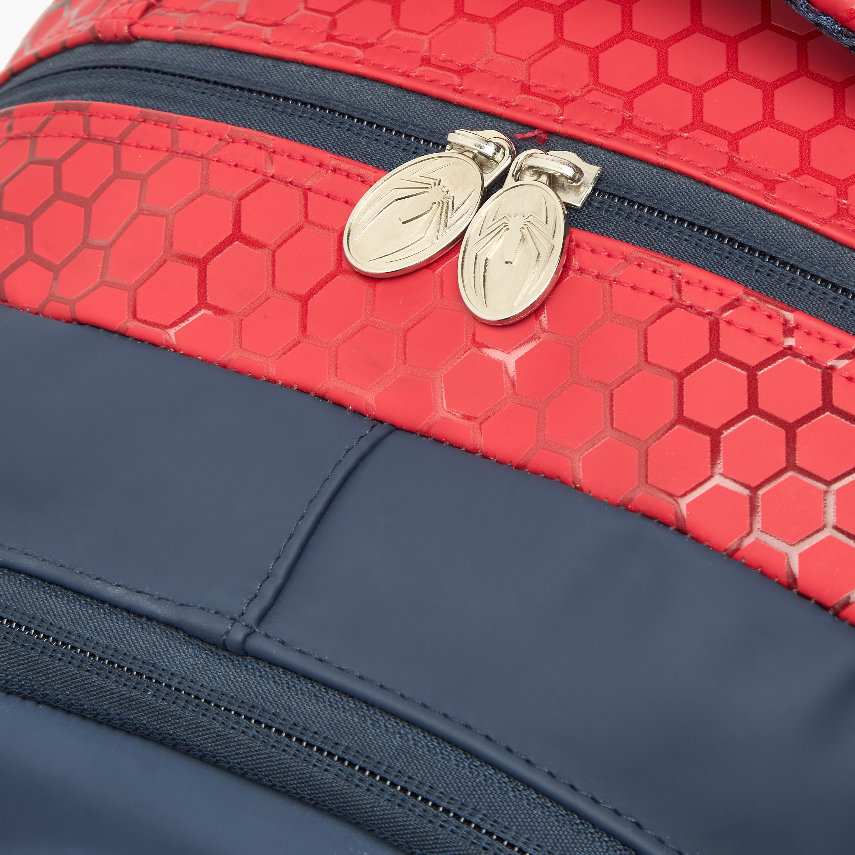 Spider-Man Print Trolley Bag for Boys 5-8 Years Retractable Handle - 16 inches-school-bagsandbackpacks-trolleybags-image-6