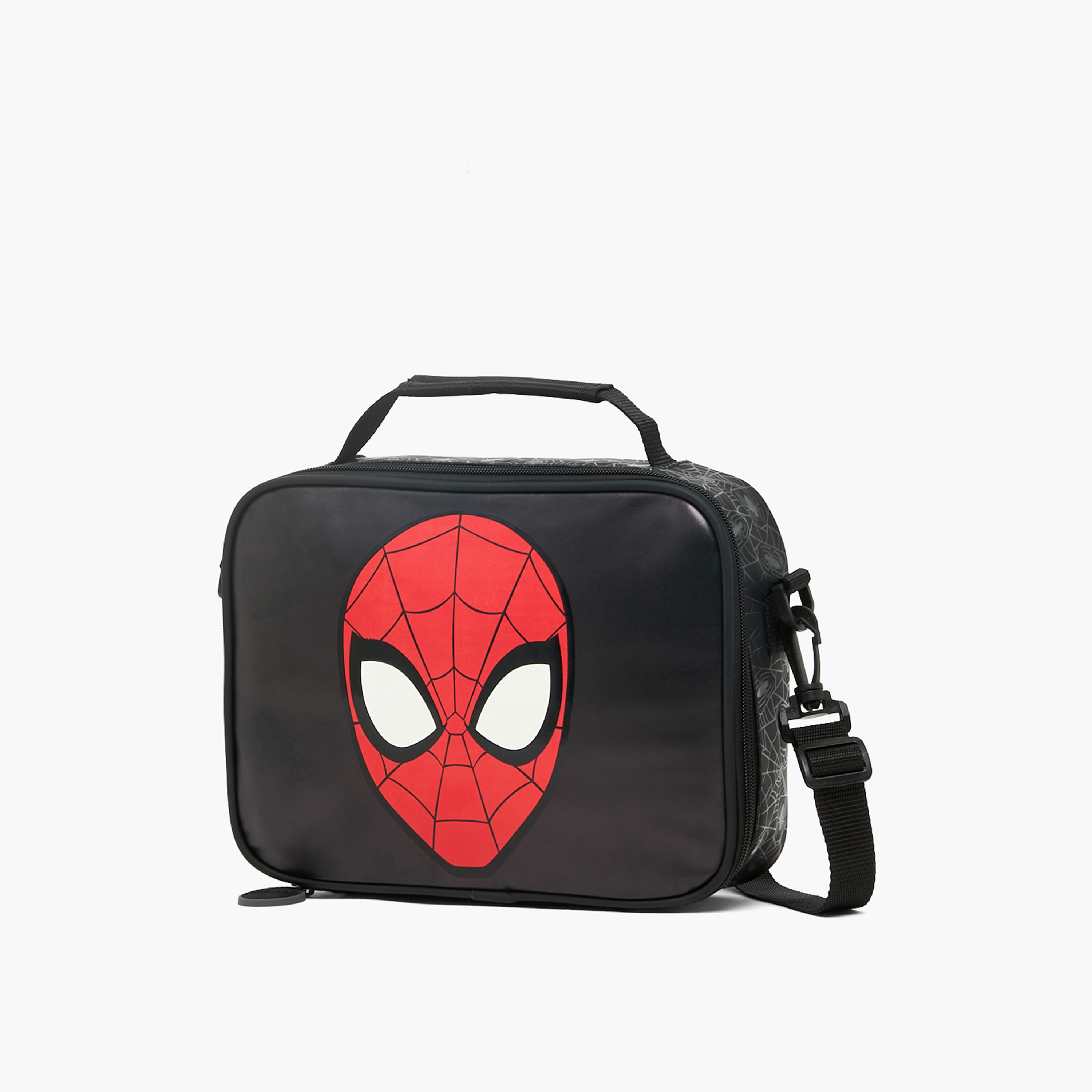 شنطة غداء بحزام قابل للتعديل وطبعات سبايدرمان للأولاد بعمر 5-8 سنوات-school-lunchessentials-lunchbags-image-8