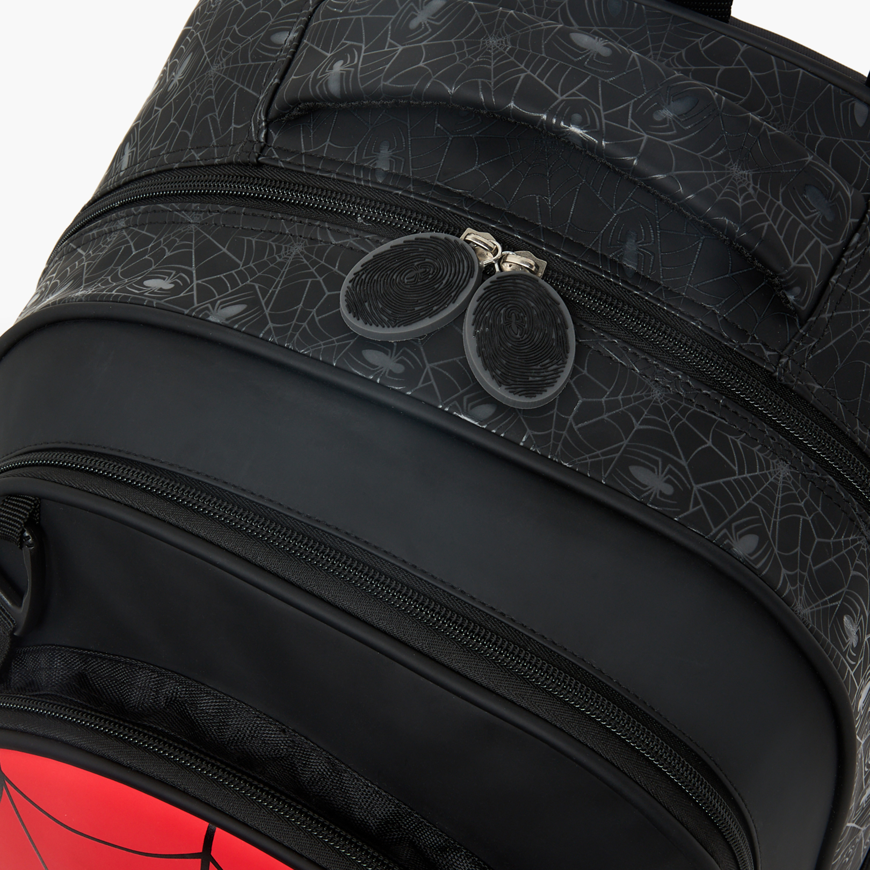 شنطة ترولي بطبعات سبايدرمان وعجلات متينة للأولاد من 5-8 سنوات - 16 بوصة-school-bagsandbackpacks-trolleybags-image-4