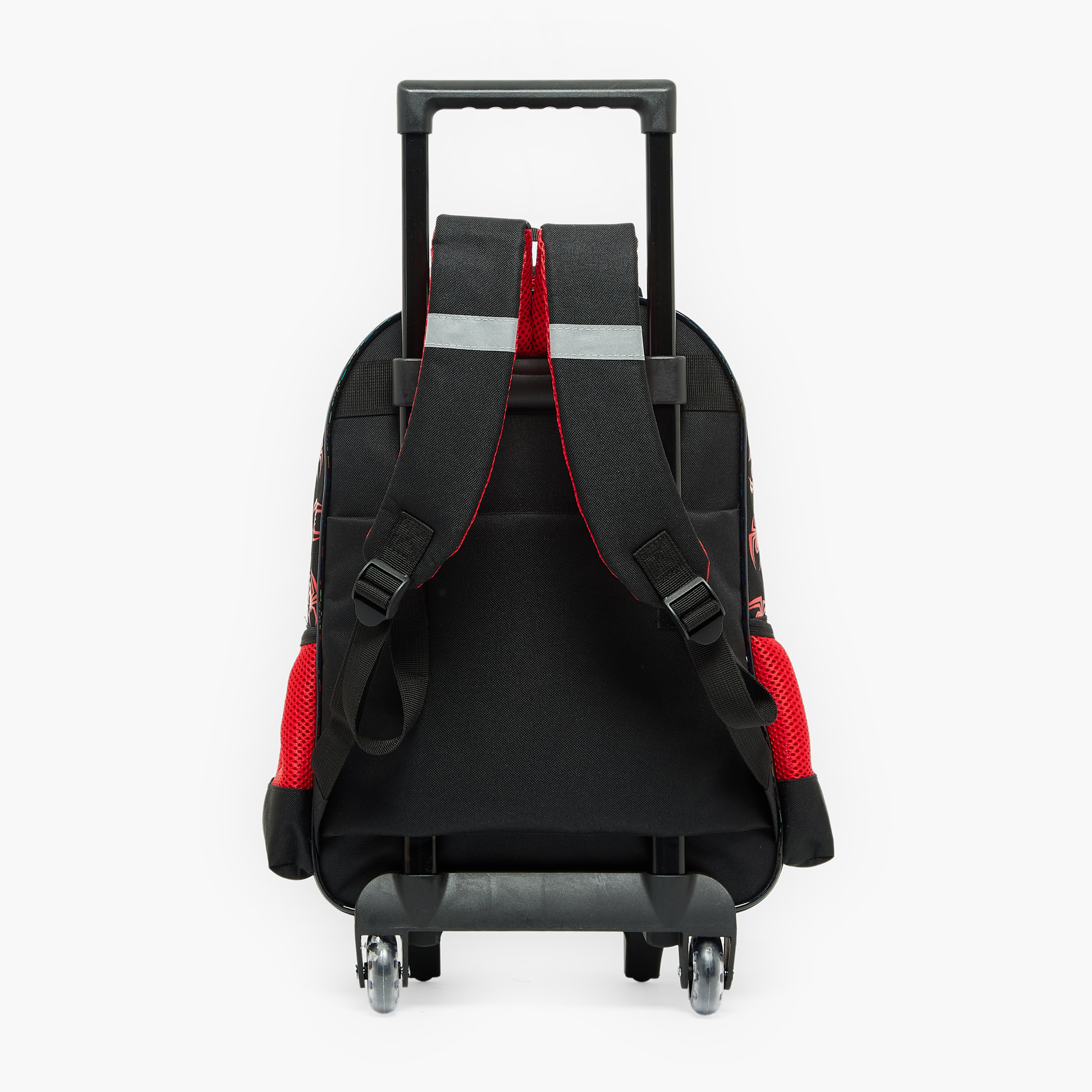 شنطة ترولي بمقبض قابل للسحب وبطبعات سبايدرمان للأولاد 5-8 سنة - 16 بوصة-school-bagsandbackpacks-trolleybags-image-10