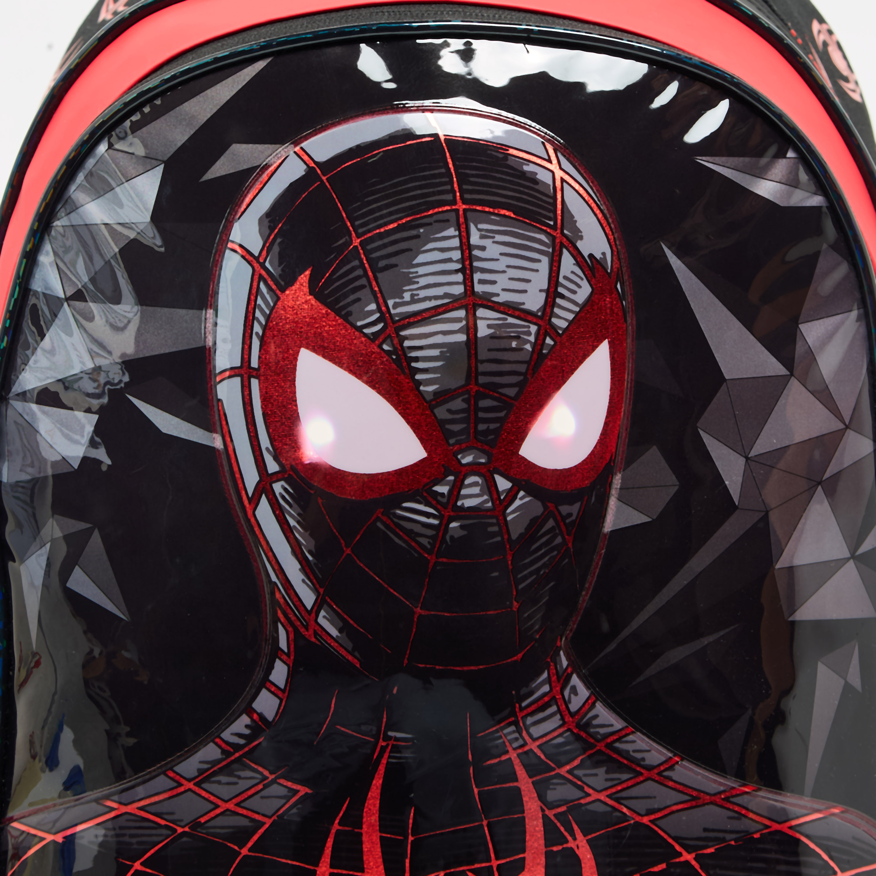 شنطة ترولي بمقبض قابل للسحب وبطبعات سبايدرمان للأولاد 5-8 سنة - 16 بوصة-school-bagsandbackpacks-trolleybags-image-5