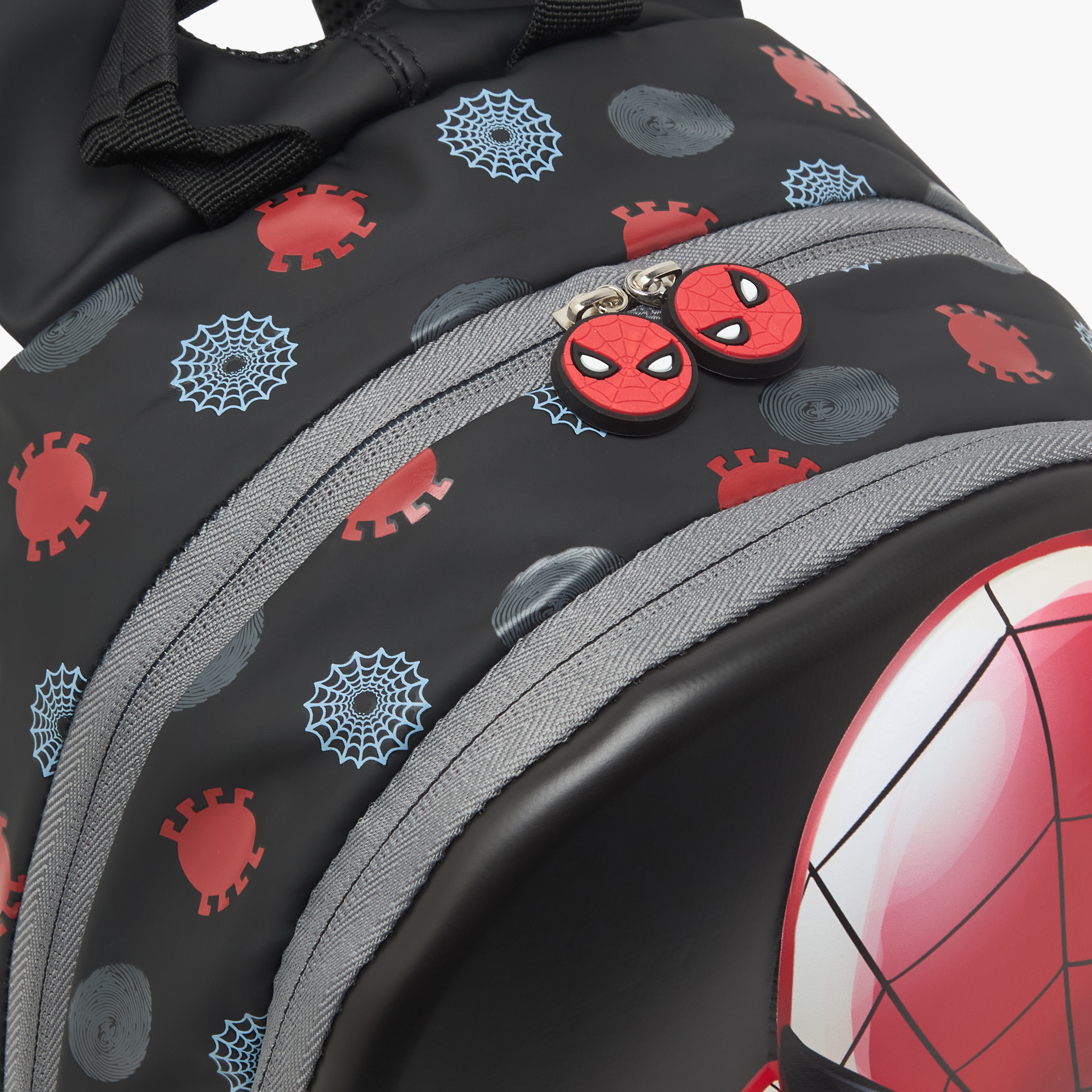 Spider-Man Print Backpack for Boys 5-8 Years with Padded Strap-school-bagsandbackpacks-backpacks-image-4