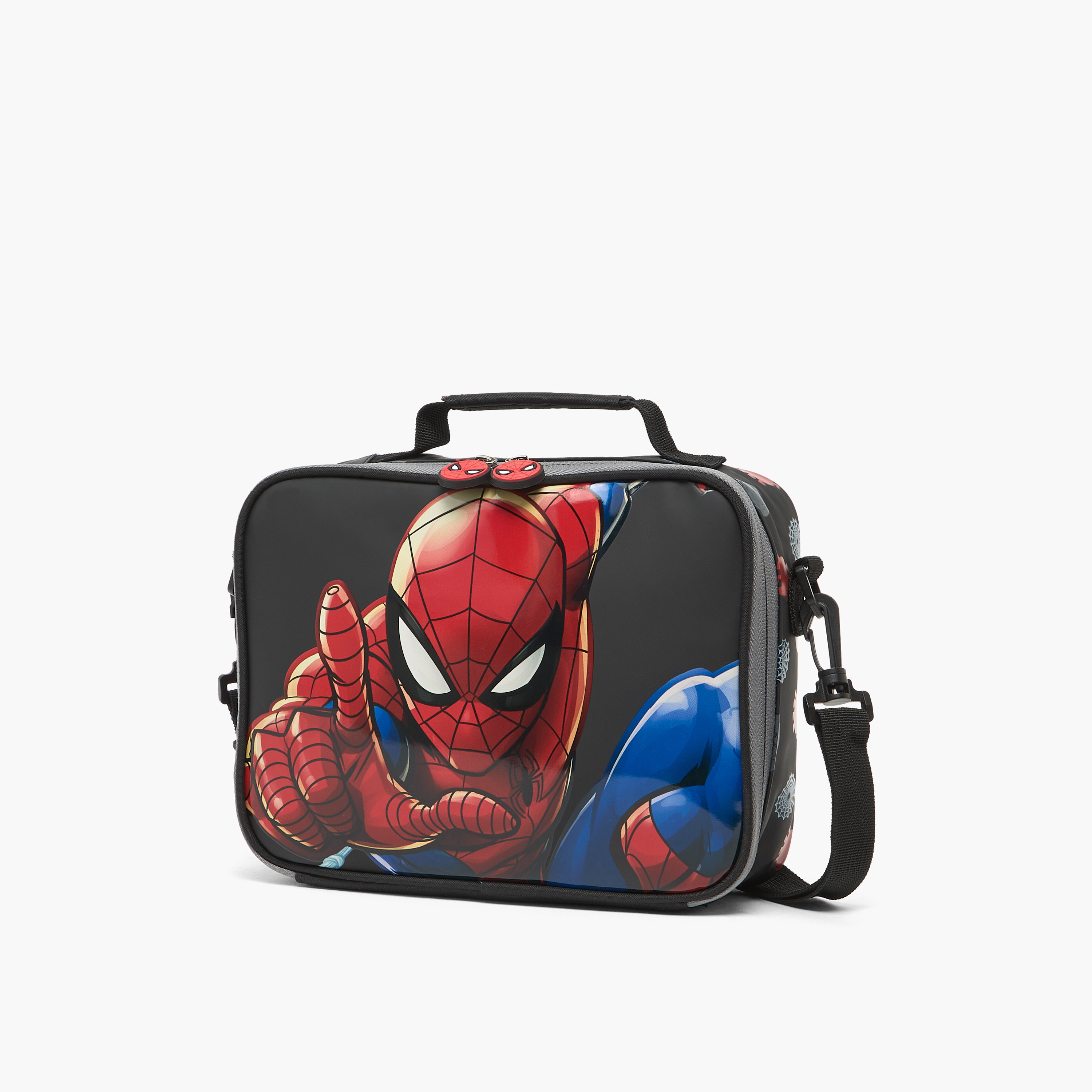 شنطة غداء عازلة للحرارة بطبعات سبايدر مان للأولاد من 3-5 سنوات-school-lunchessentials-lunchbags-image-9
