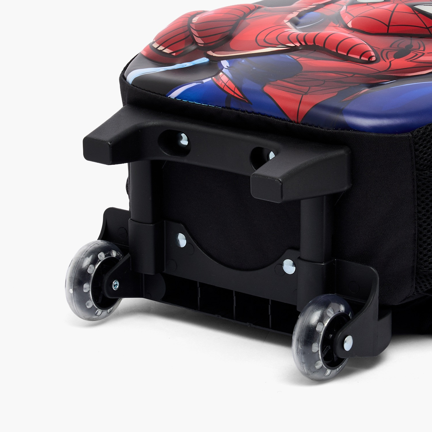 Spider-Man Print Trolley Bag for Boys 3-5 Years Retractable Handle - 14 inches-school-bagsandbackpacks-trolleybags-image-12