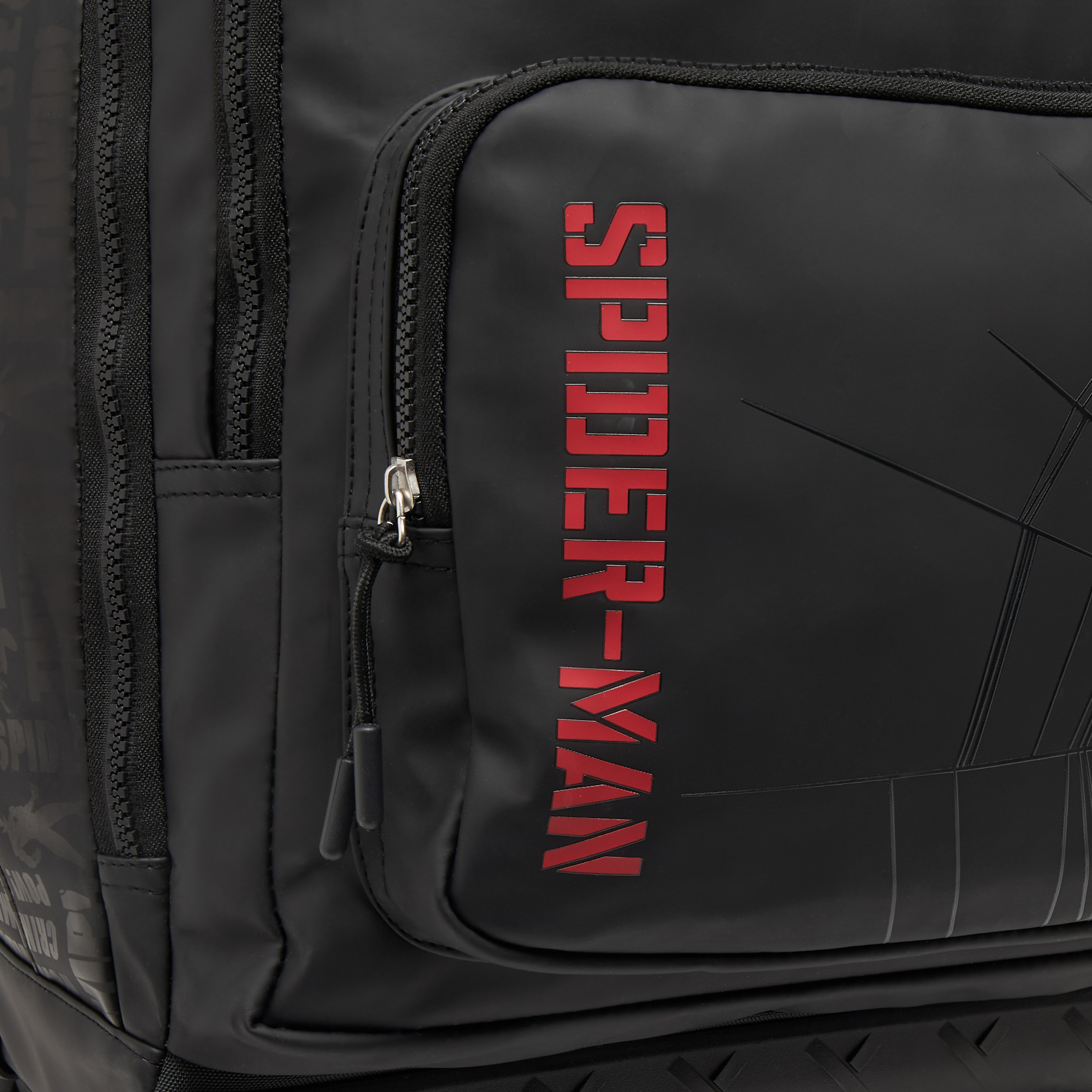 Spider-Man Print Trolley Bag for Boys 8-12 Years with Durable Wheels - 18 inches-school-bagsandbackpacks-trolleybags-image-5