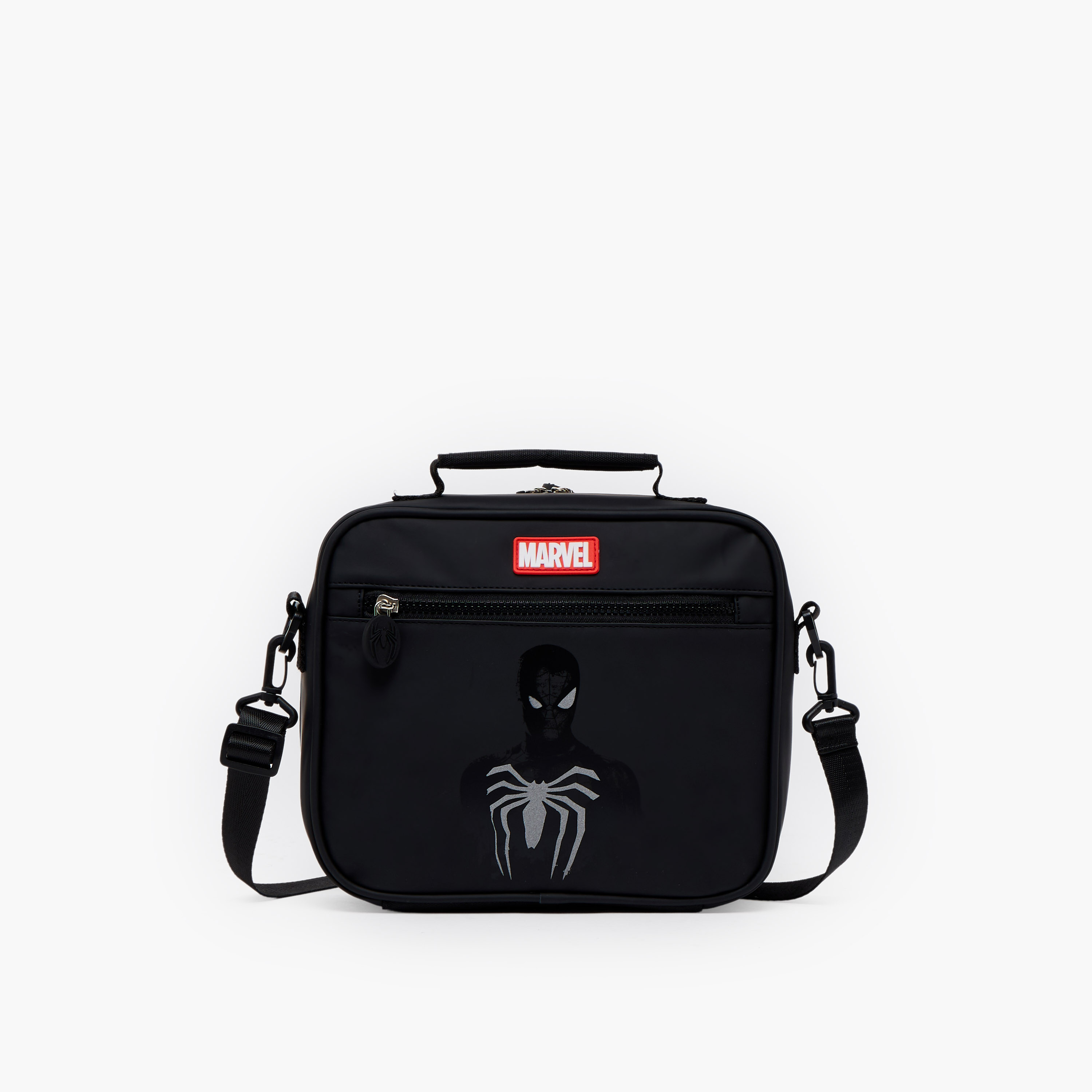 شنطة غداء بطبعة سبايدر مان للأولاد من 8-13 سنة بعزل حراري-school-lunchessentials-lunchbags-image-1