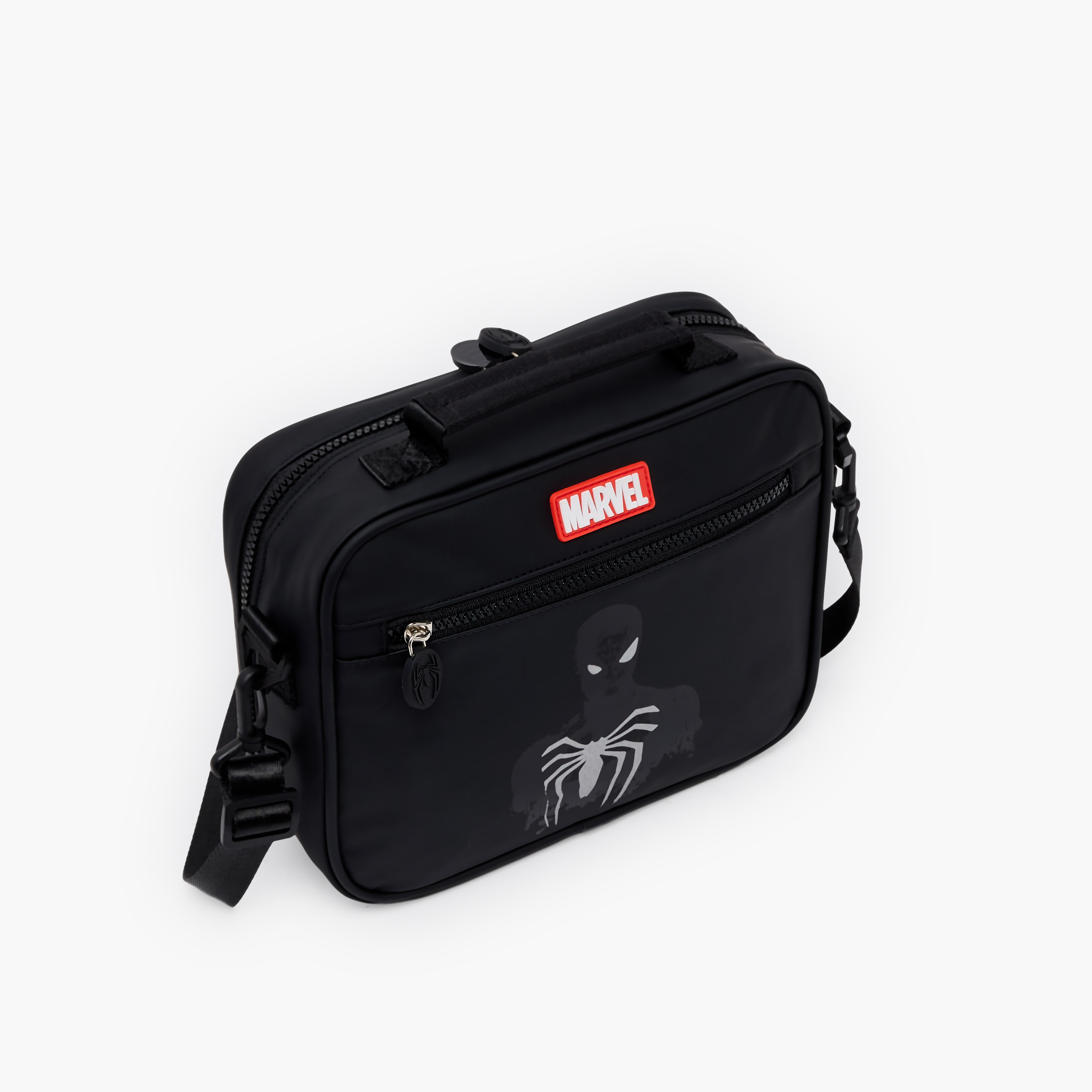 شنطة غداء بطبعة سبايدر مان للأولاد من 8-13 سنة بعزل حراري-school-lunchessentials-lunchbags-image-3