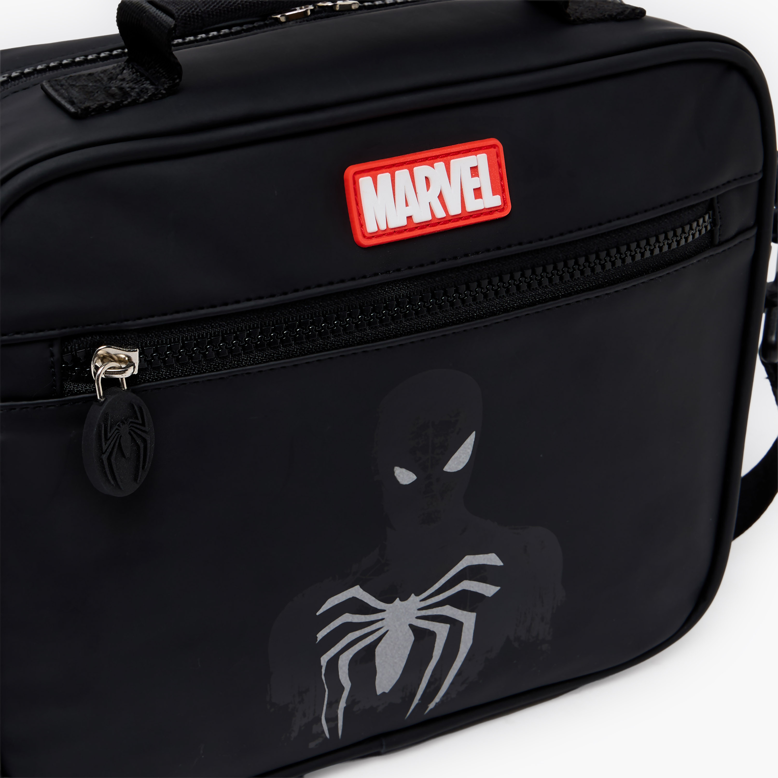 شنطة غداء بطبعة سبايدر مان للأولاد من 8-13 سنة بعزل حراري-school-lunchessentials-lunchbags-image-4