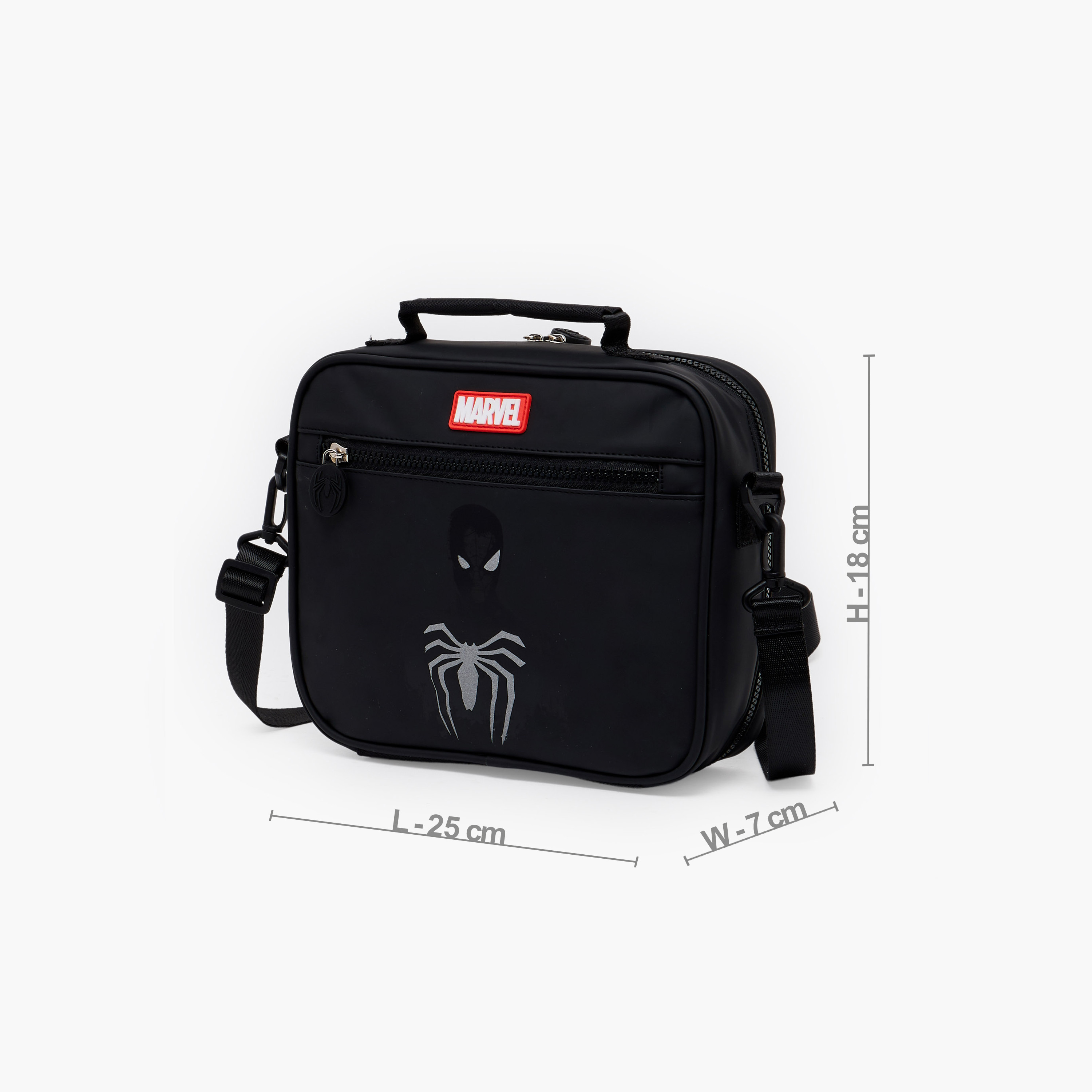 شنطة غداء بطبعة سبايدر مان للأولاد من 8-13 سنة بعزل حراري-school-lunchessentials-lunchbags-image-9