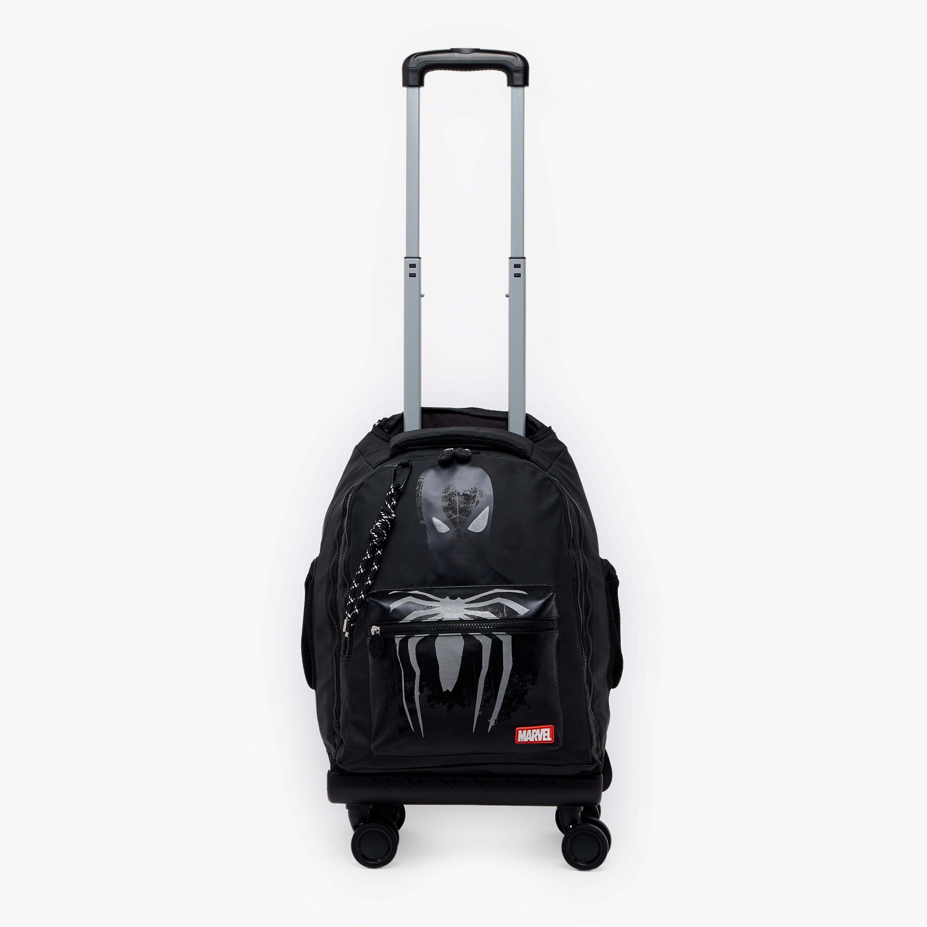 شنطة ترولي بمقبض قابل للسحب وطبعات سبايدرمان للأولاد بعمر 8-12 سنة - 18 بوصة-school-bagsandbackpacks-trolleybags-image-3