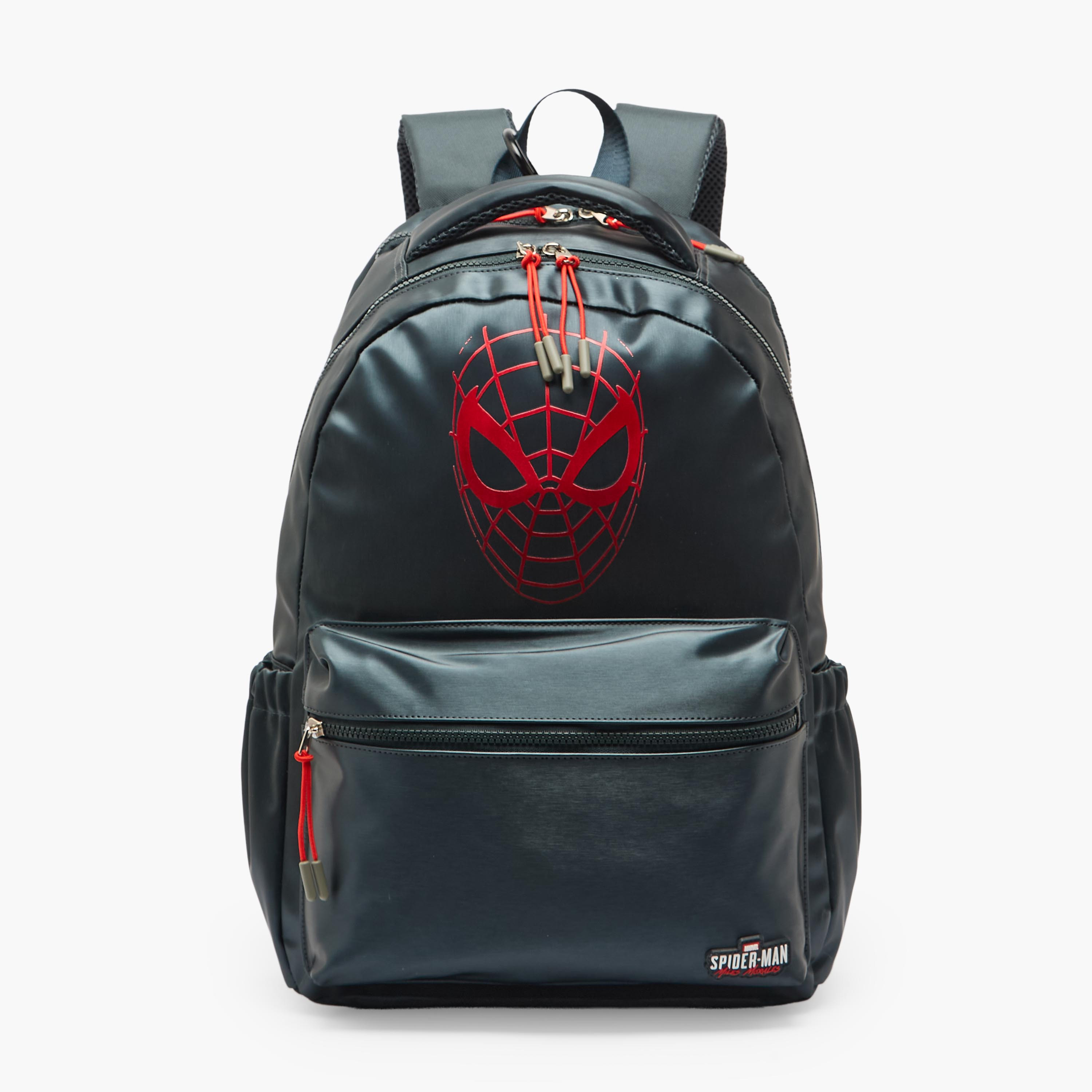 Spider-Man Print Backpack for Boys 8-13 Years with Adjustable Shoulder Straps - 17 inches-school-bagsandbackpacks-backpacks-image-1