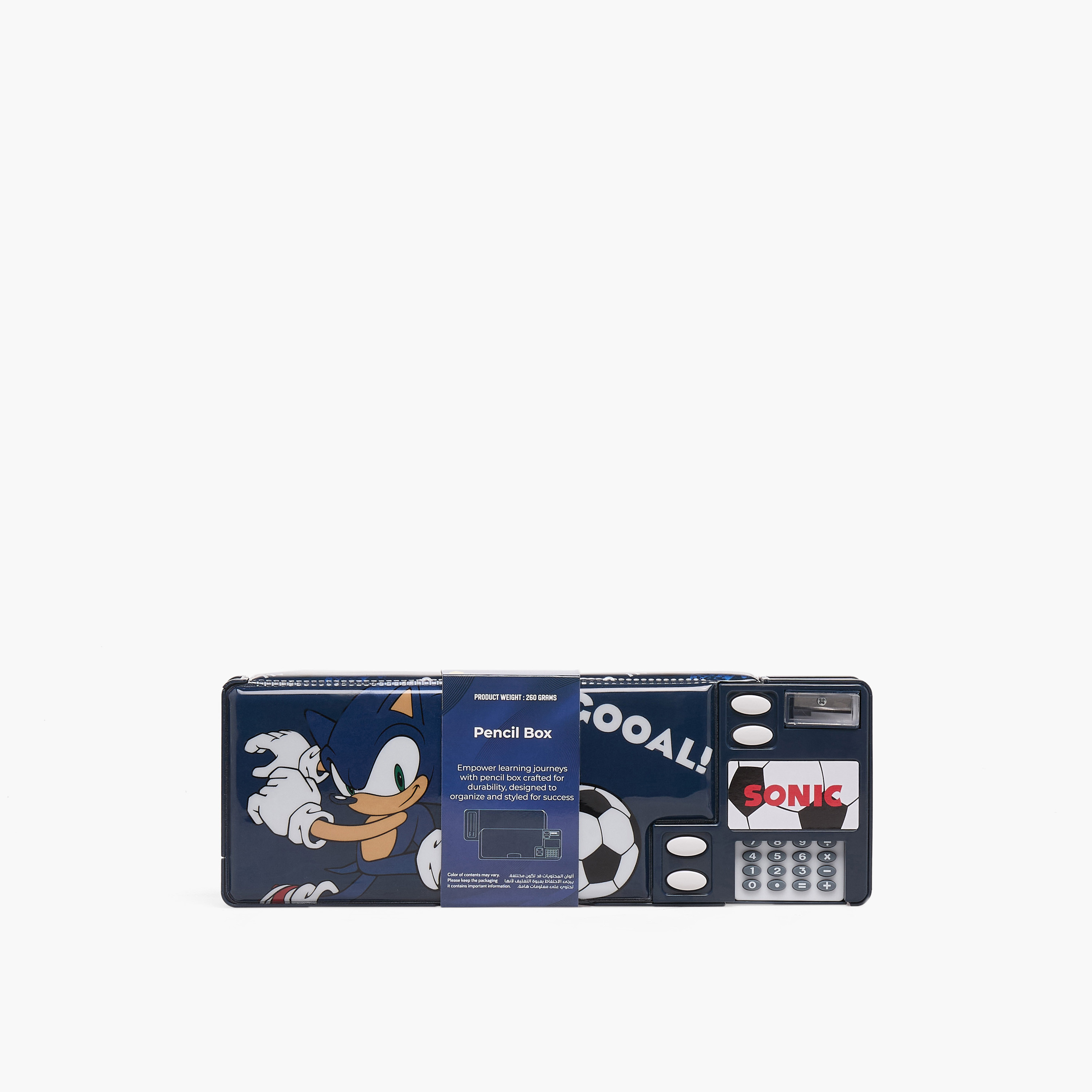 SEGA Sonic Print Pencil Case with Magnetic Flap Closure-school-stationery-pencilcases-image-10