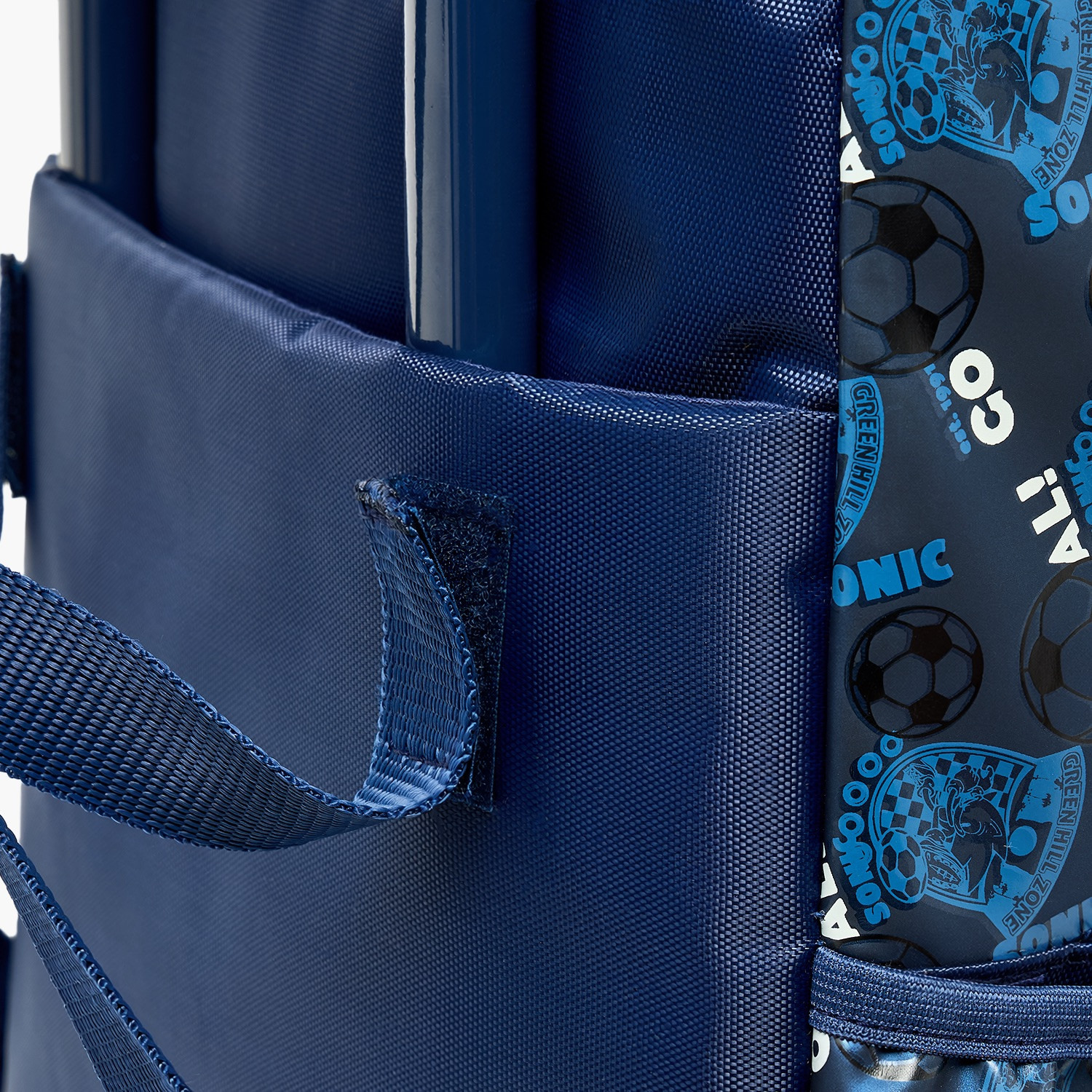 شنطة ترولي بطبعات وبعجلات متينة للأولاد 5-8 سنوات من سيجا - 16 بوصة-school-bagsandbackpacks-trolleybags-image-11