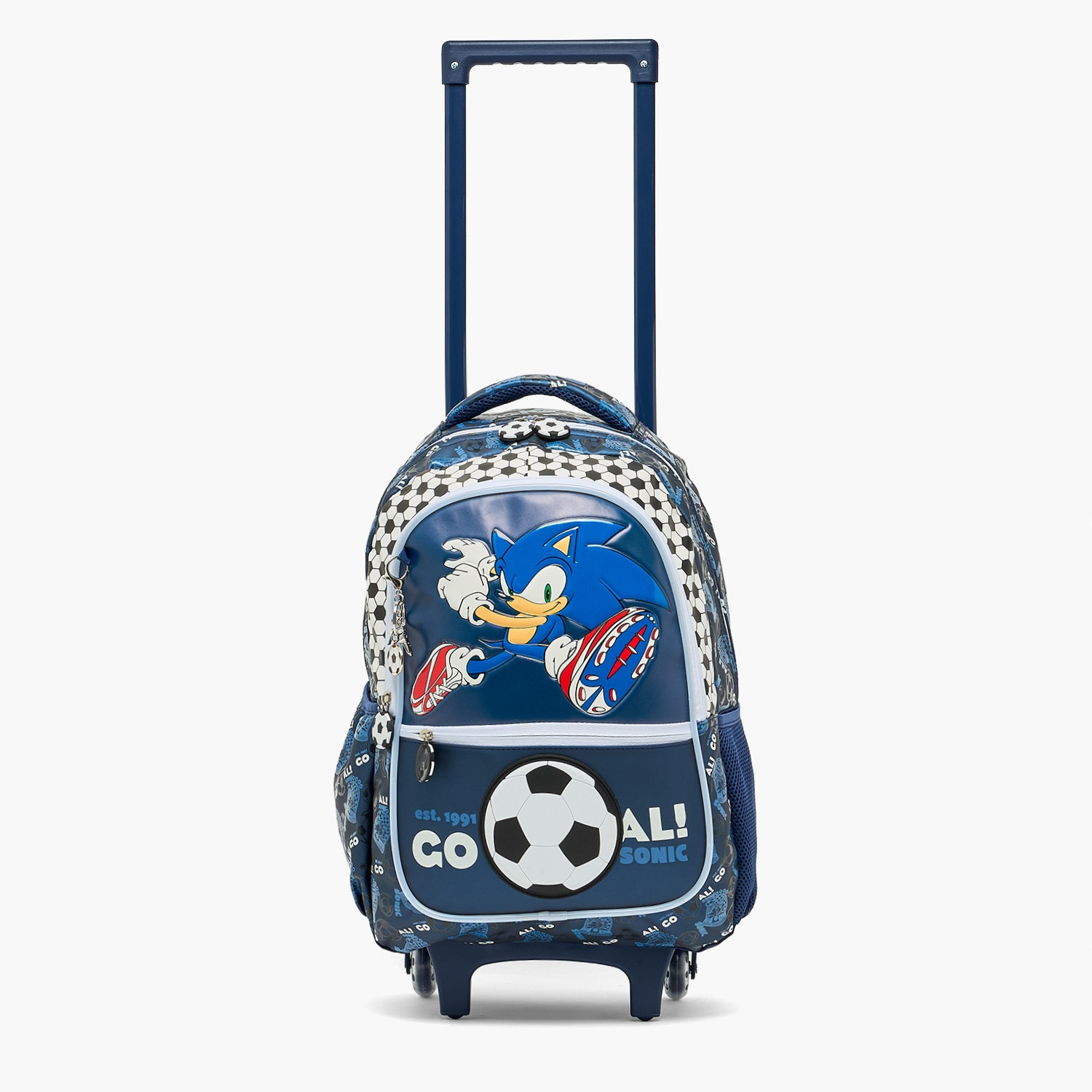شنطة ترولي بطبعات وبعجلات متينة للأولاد 5-8 سنوات من سيجا - 16 بوصة-school-bagsandbackpacks-trolleybags-image-5