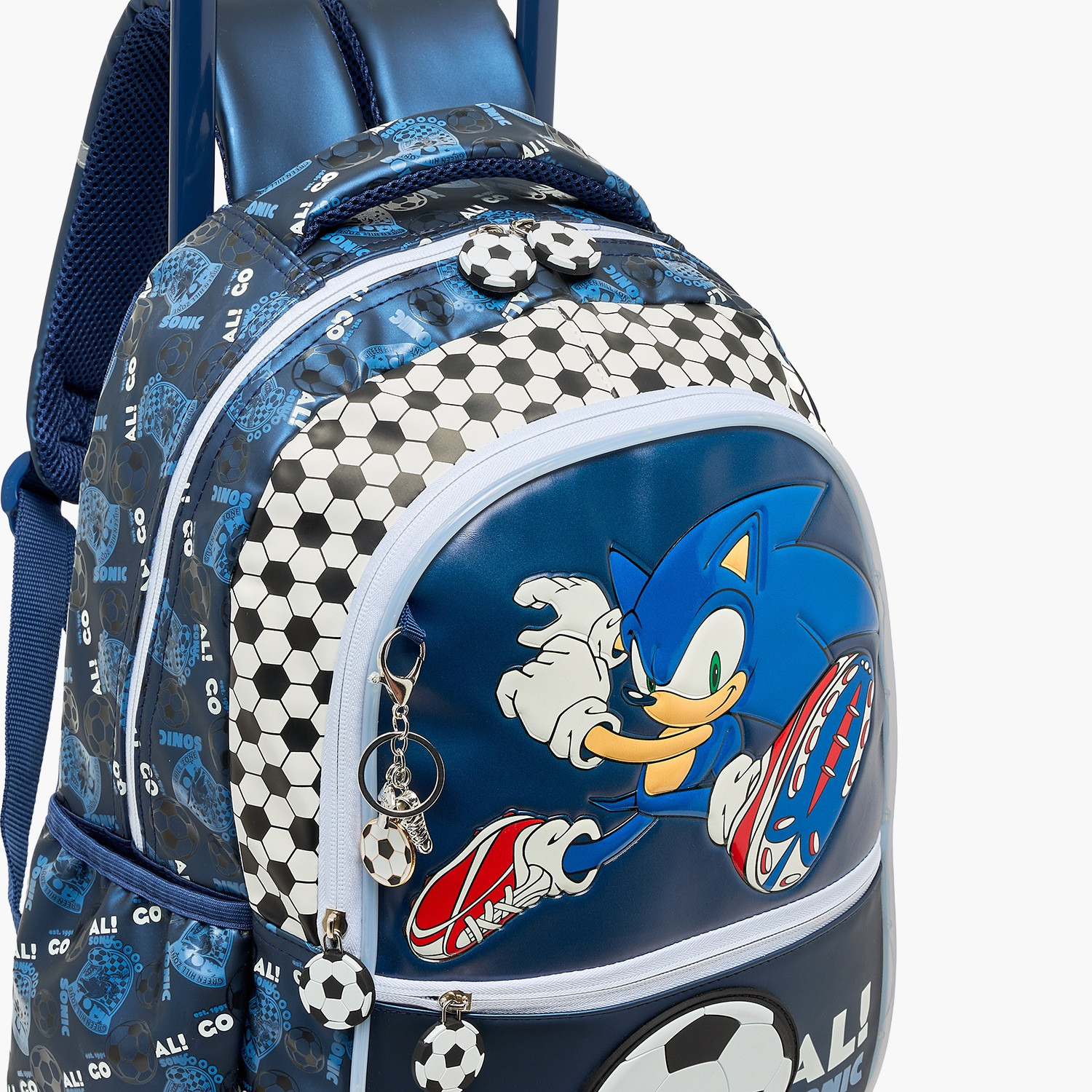 شنطة ترولي بطبعات وبعجلات متينة للأولاد 5-8 سنوات من سيجا - 16 بوصة-school-bagsandbackpacks-trolleybags-image-6