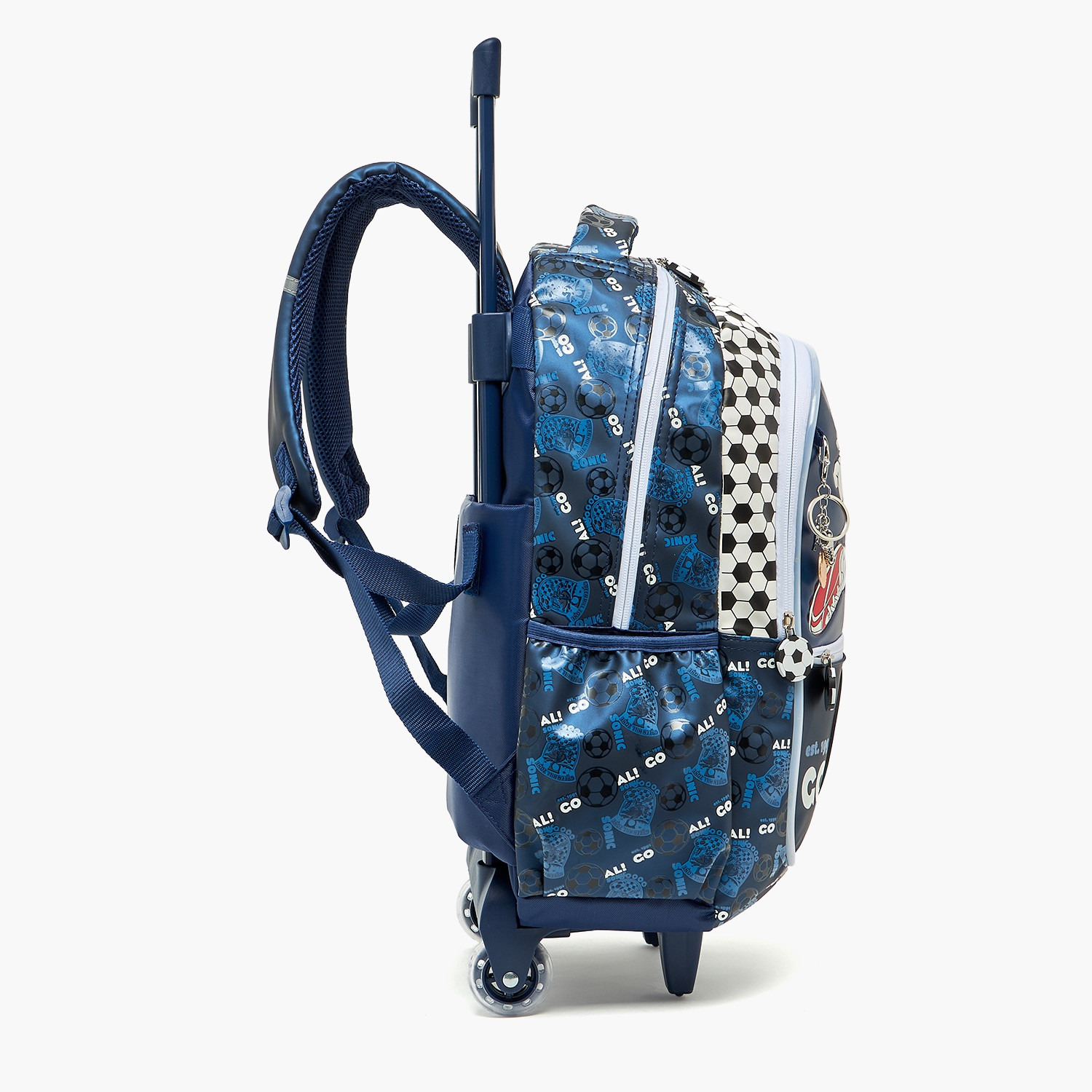 شنطة ترولي بطبعات وبعجلات متينة للأولاد 5-8 سنوات من سيجا - 16 بوصة-school-bagsandbackpacks-trolleybags-image-9
