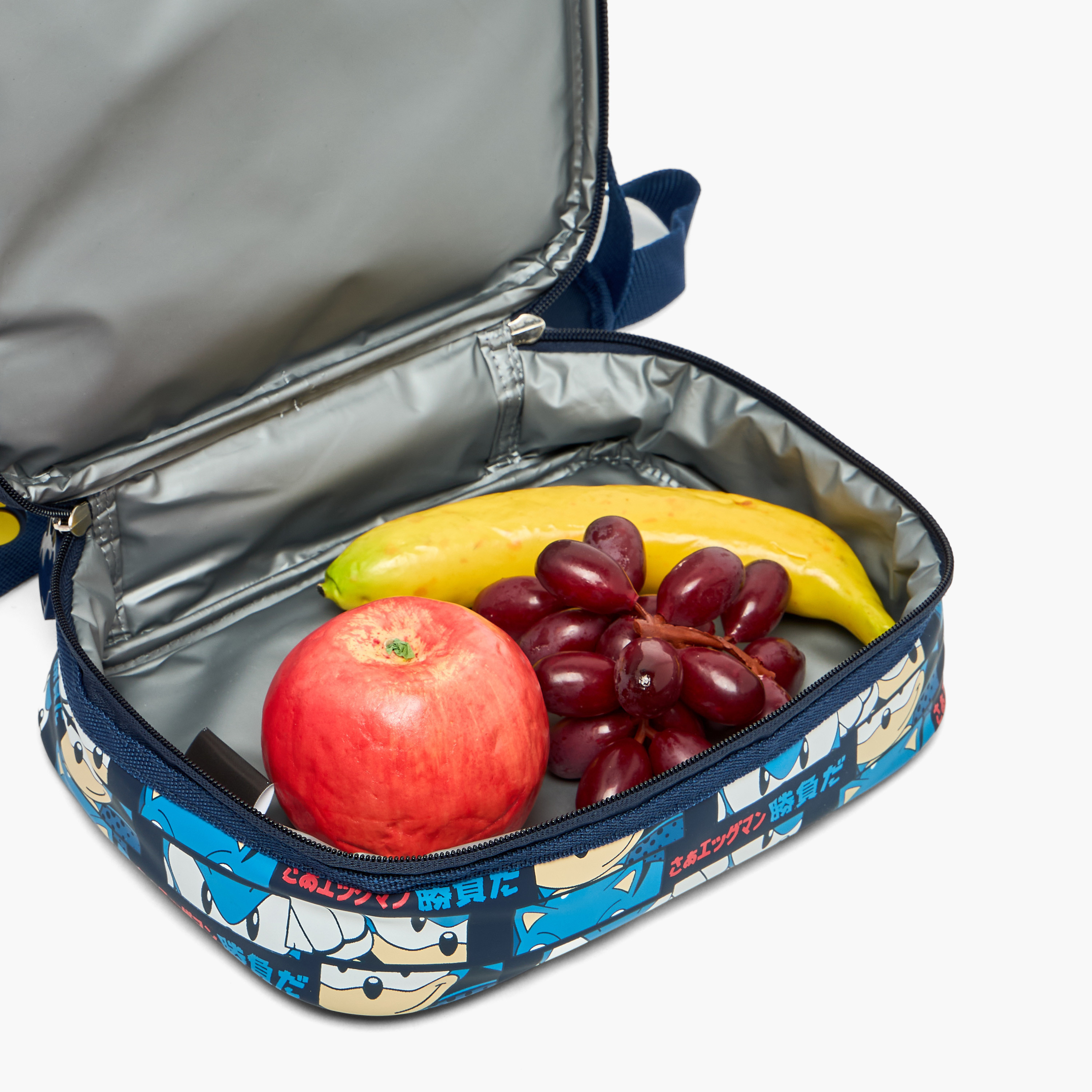 شنطة غداء بطبعة سونيك للأولاد من 5-8 سنوات مع حزام قابل للفصل من سيغا-school-lunchessentials-lunchbags-image-5