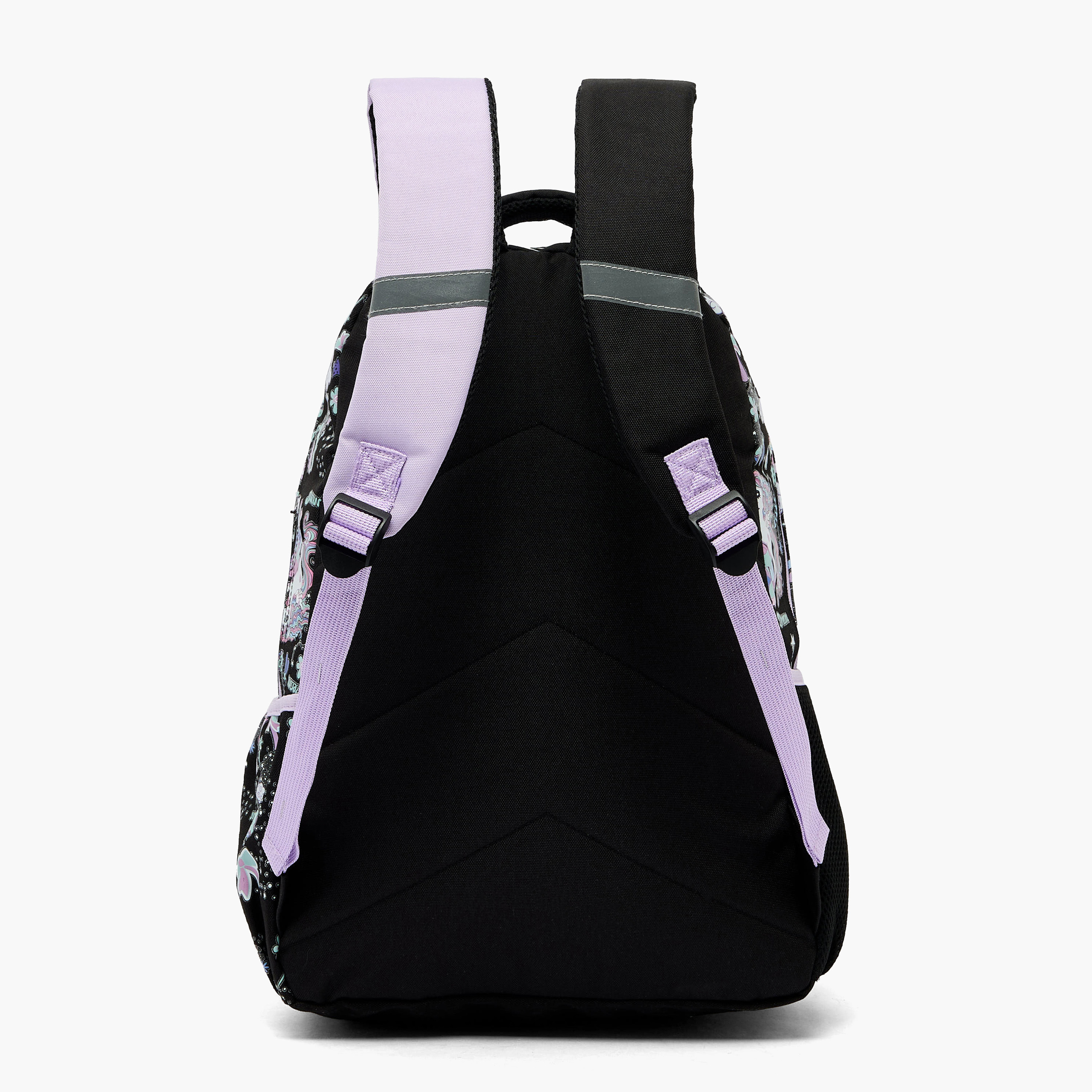 Juniors Unicorn Print Backpack for Girls 5-8 Years with Laptop Compartment - 16 inches-school-bagsandbackpacks-backpacks-image-10