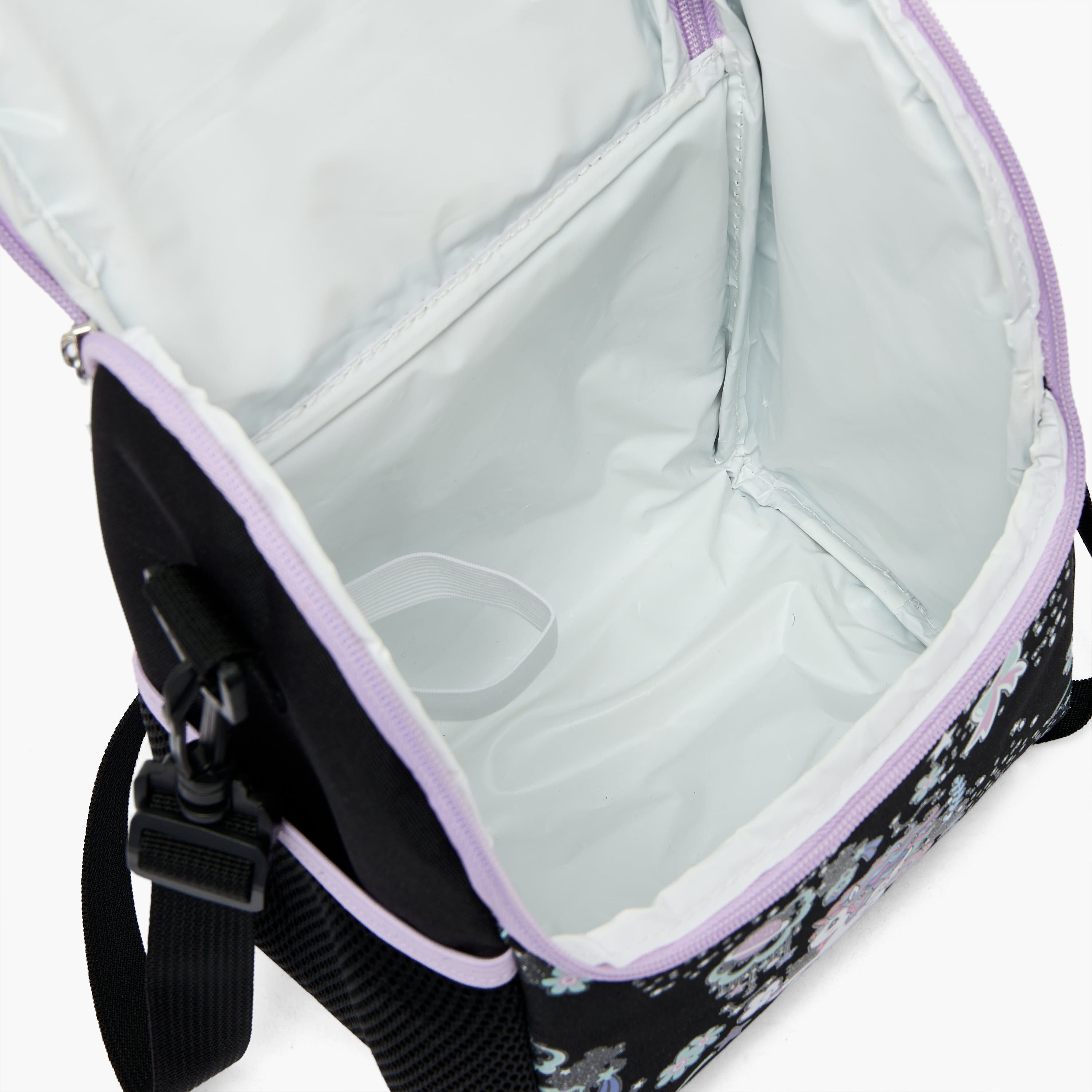 شنطة غداء معزولة بطبعات يونيكورن للبنات 5-8 سنوات من جونيورز-school-lunchessentials-lunchbags-image-6