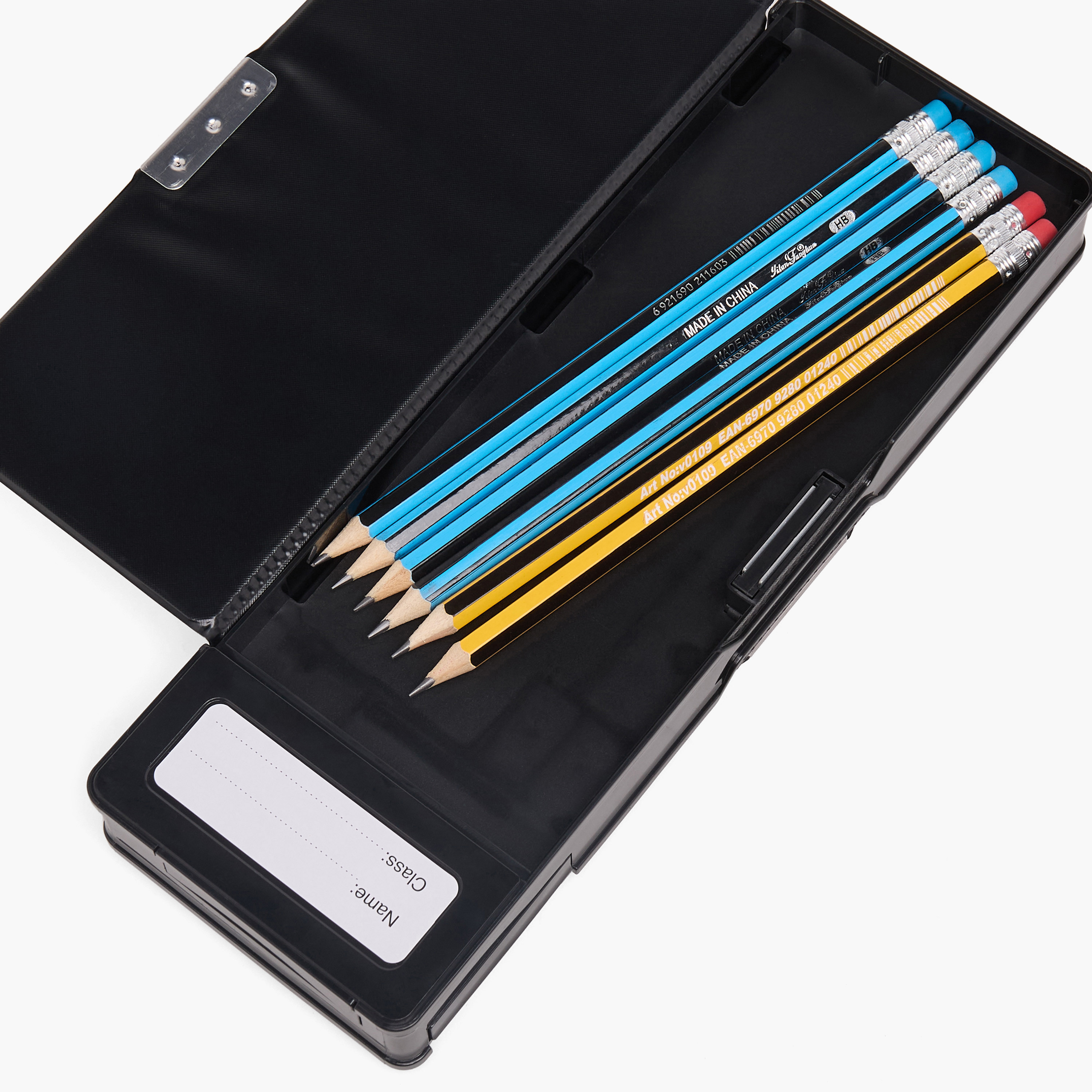 Juniors Tiger Print Pencil Case with Calculator-school-stationery-pencilcases-image-9