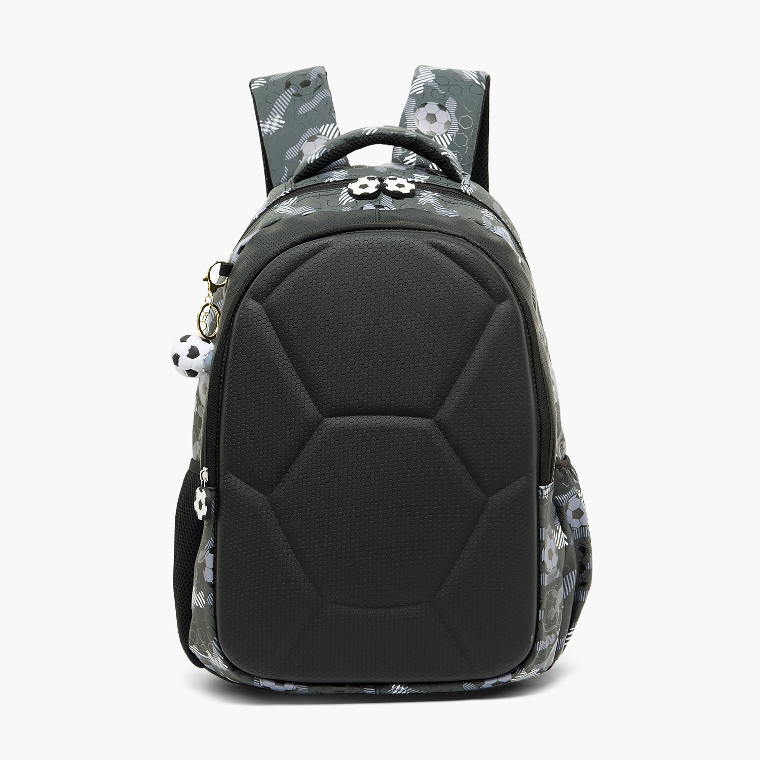 Juniors Football Print Backpack for Boys 5-8 Years with Padded Straps - 16 inches-school-bagsandbackpacks-backpacks-image-1