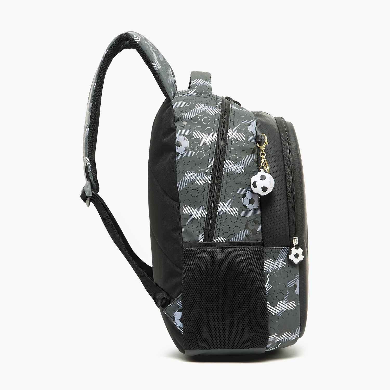 Juniors Football Print Backpack for Boys 5-8 Years with Padded Straps - 16 inches-school-bagsandbackpacks-backpacks-image-7