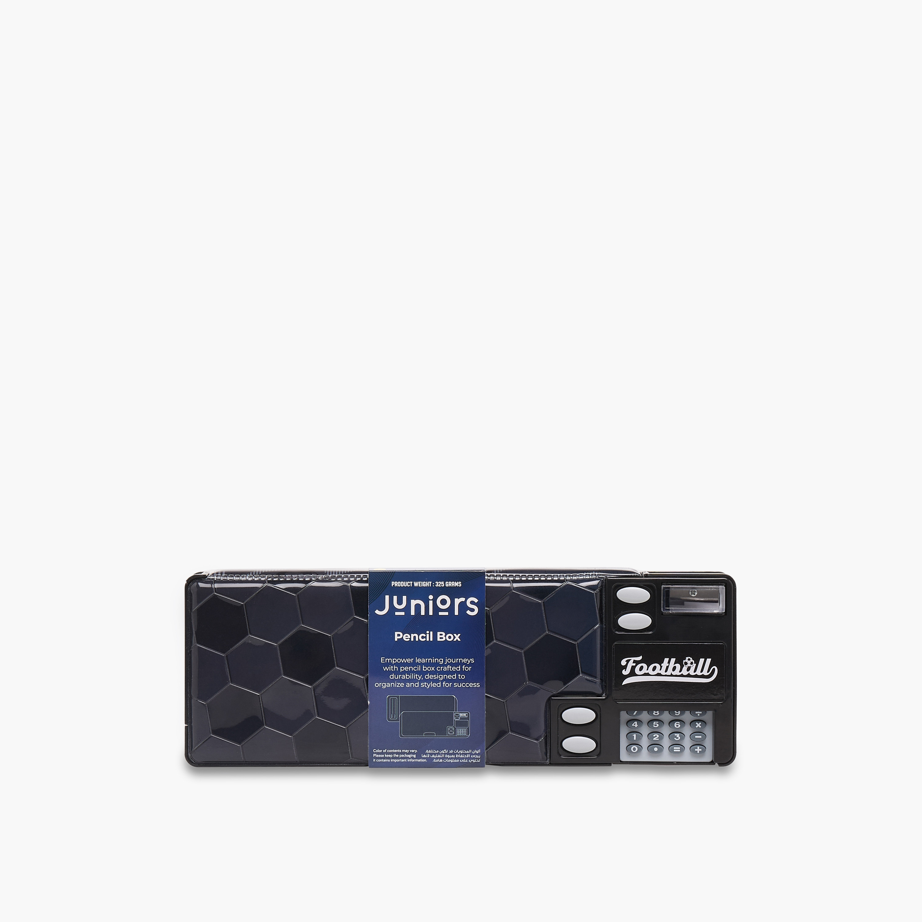 Juniors Football Print Pencil Case with Calculator-school-stationery-pencilcases-image-10