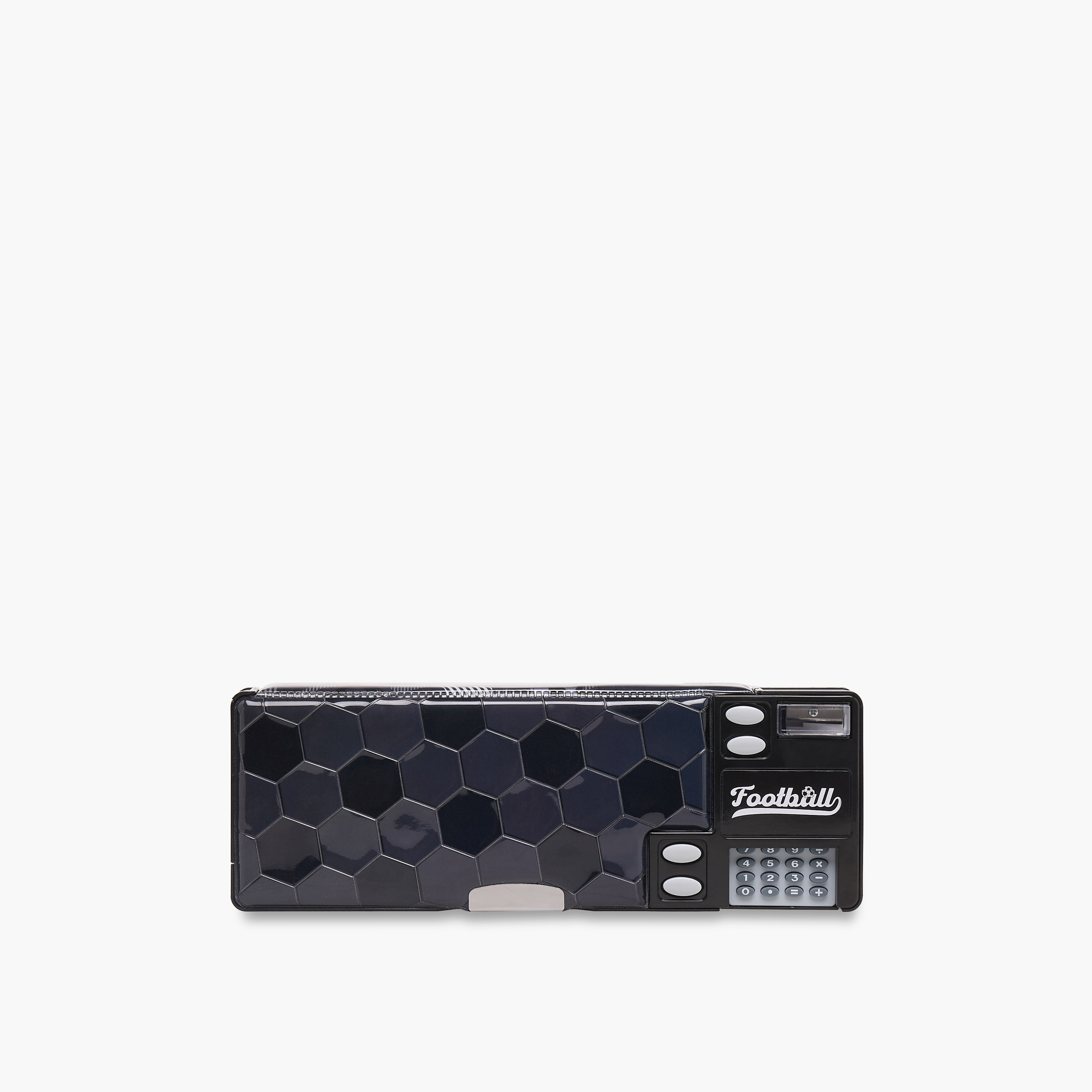 Juniors Football Print Pencil Case with Calculator-school-stationery-pencilcases-image-3