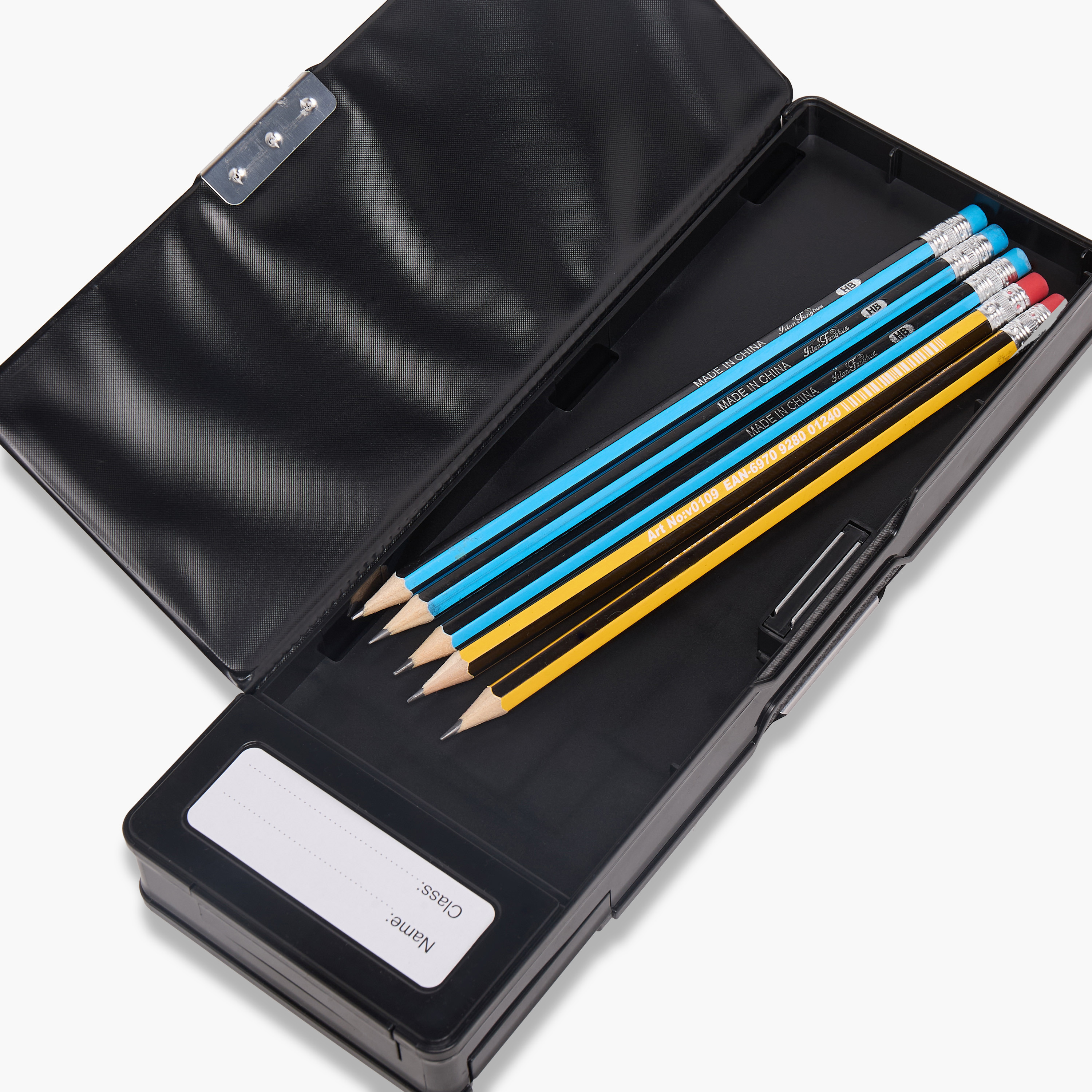 Juniors Football Print Pencil Case with Calculator-school-stationery-pencilcases-image-9