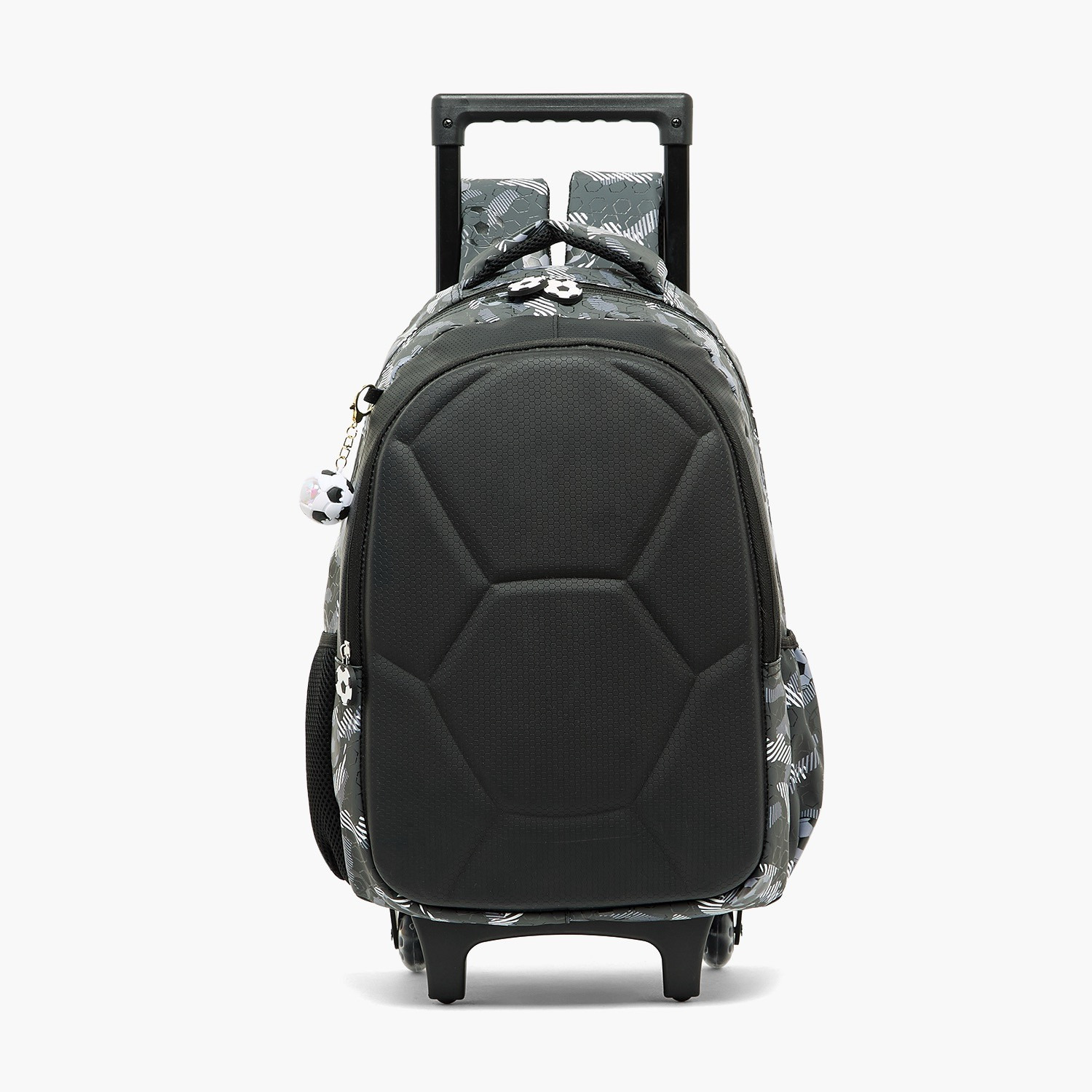 شنطة ترولي بمقبض قابل للسحب وطبعات كرة قدم للأولاد 5-8 سنة من جونيورر - 16 بوصة-school-bagsandbackpacks-trolleybags-image-1