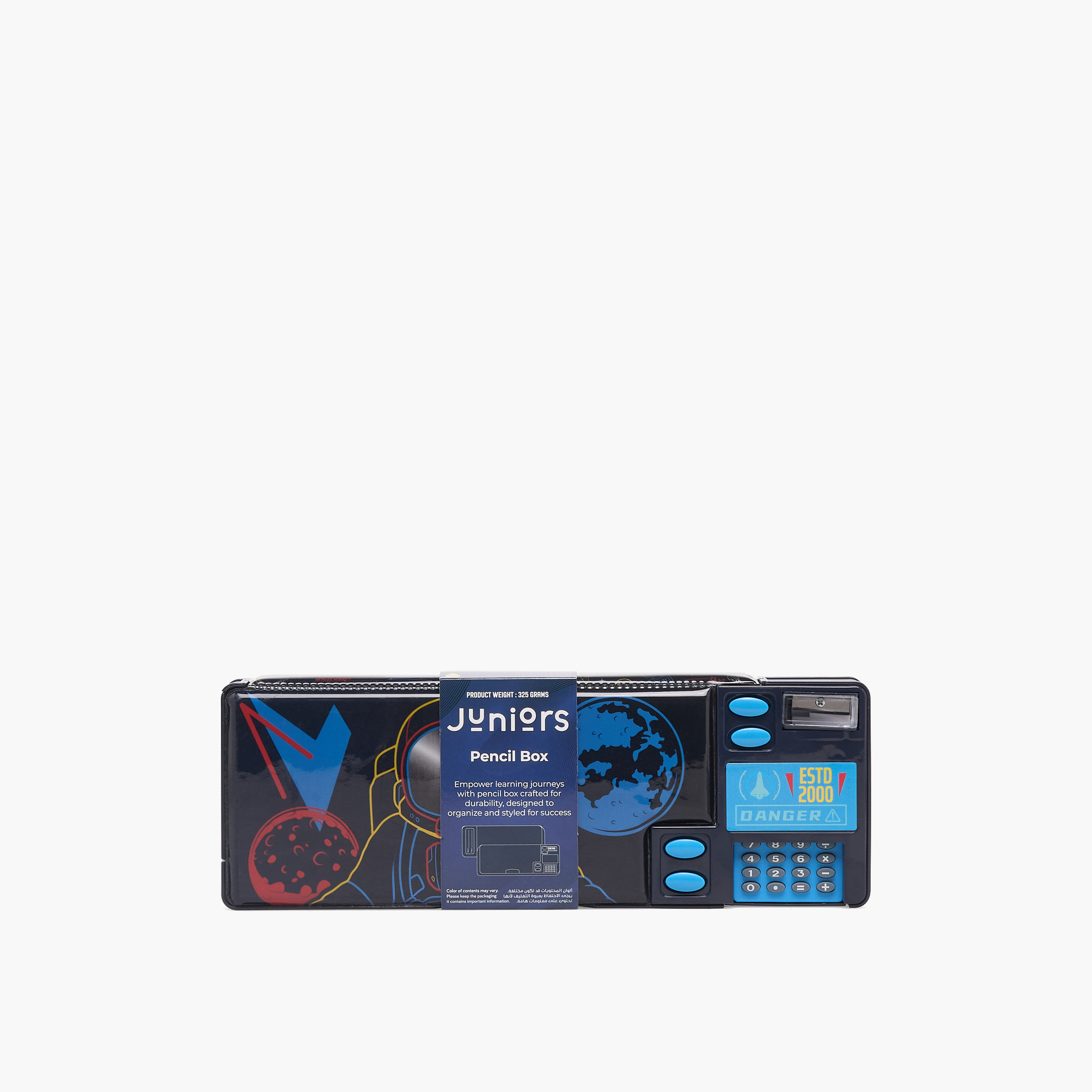 Juniors Astronaut Print Pencil Case with Magnetic Flap Closure-school-stationery-pencilcases-image-10