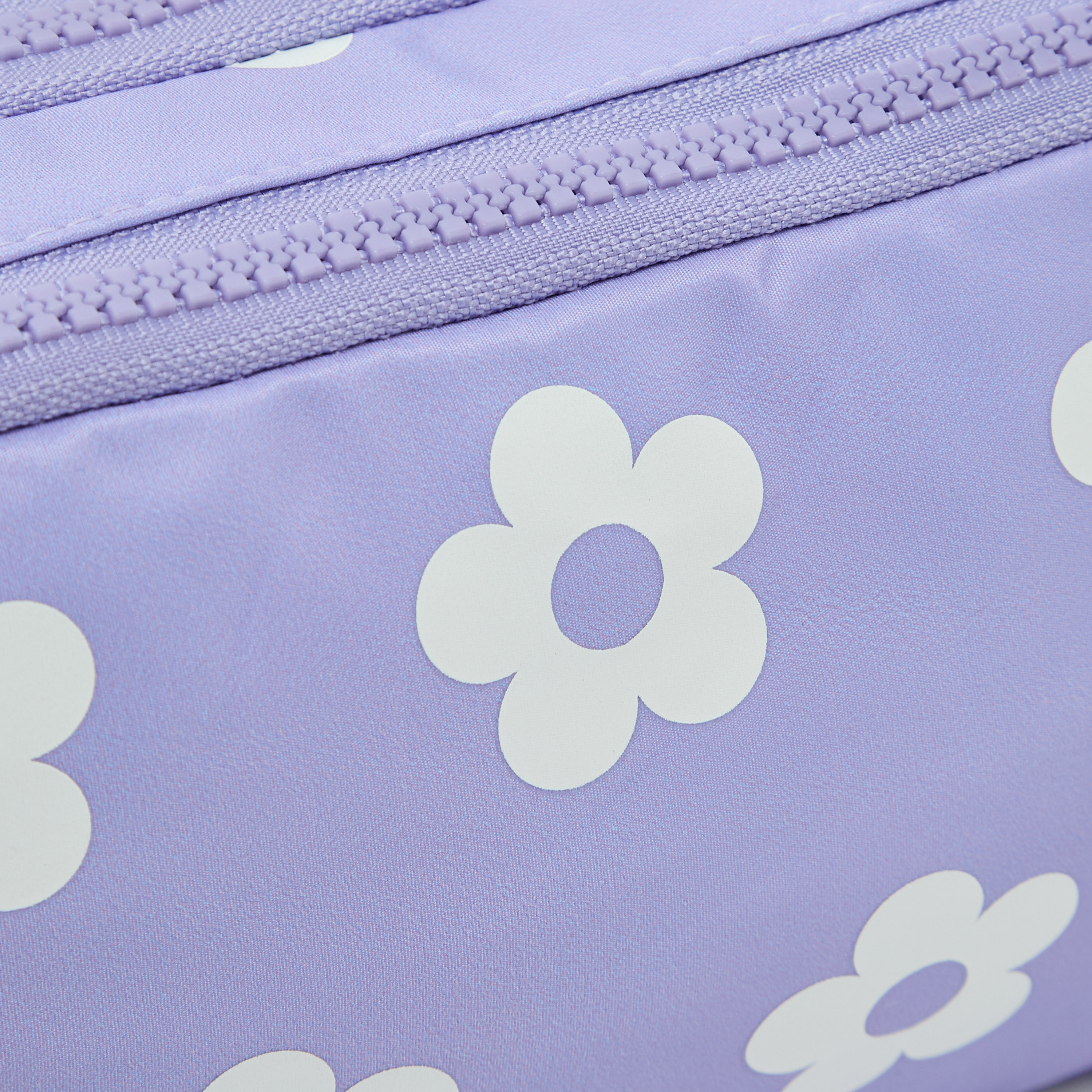 Juniors Floral Print Pencil Pouch with 2 Compartments-school-stationery-pencilcases-image-7