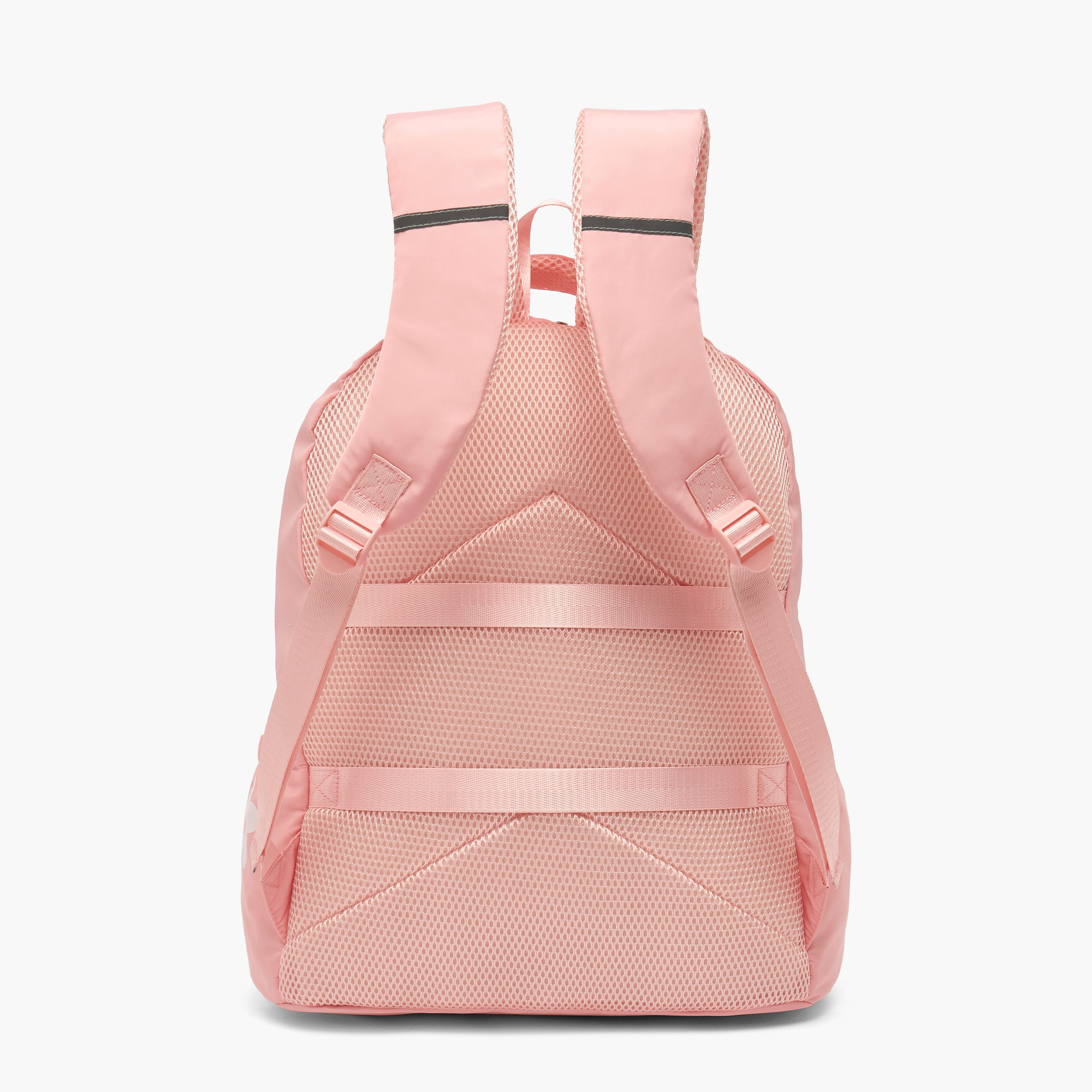 Juniors Floral Print Backpack for Girls 5-8 Years with Padded Shoulder Straps-school-bagsandbackpacks-backpacks-image-8