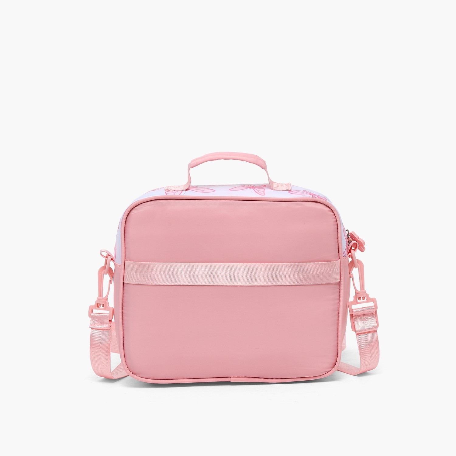 Juniors Butterfly Print Lunch Bag for Girls 8-12 Years with Detachable Strap-school-lunchessentials-lunchbags-image-11