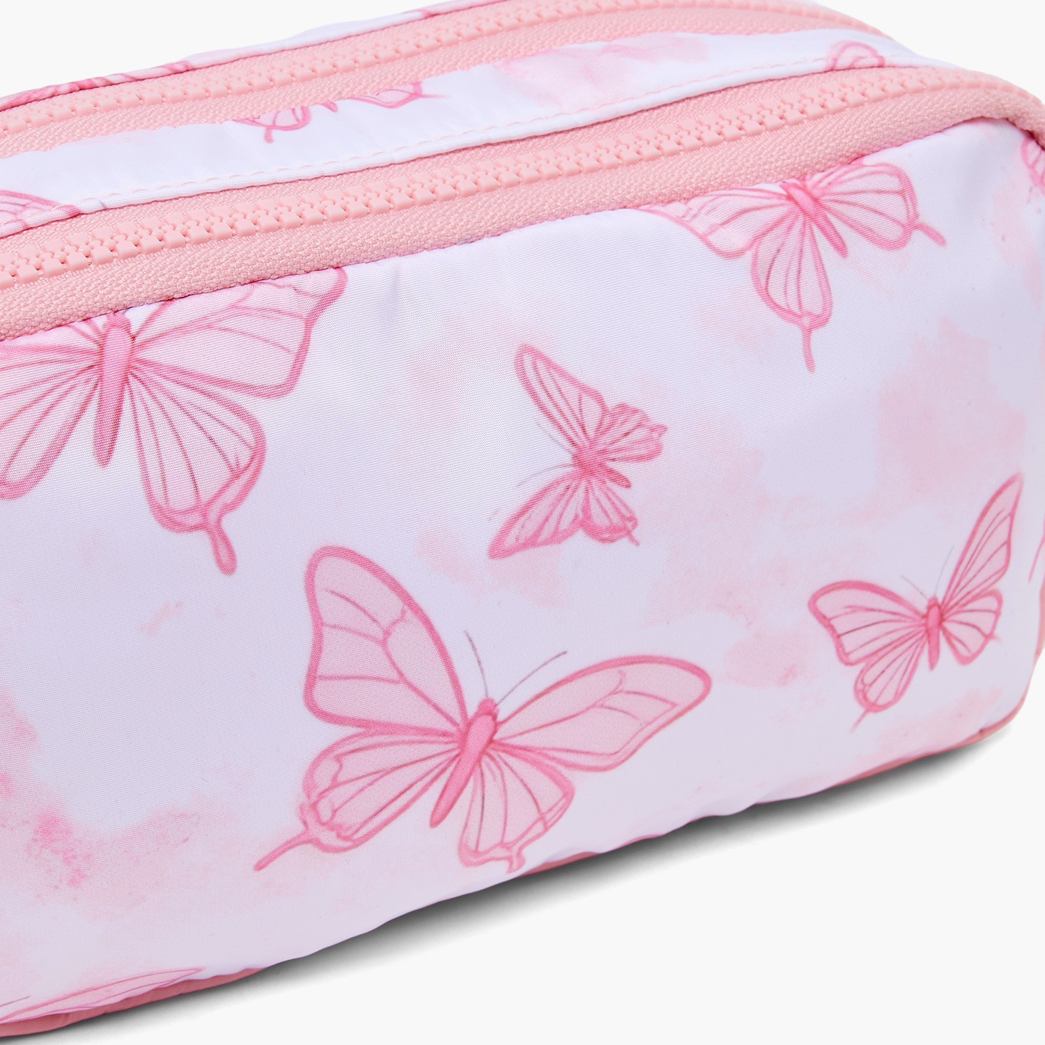 مقلمة بقسمين وطبعات فراشة من جونيورز-school-stationery-pencilcases-image-7