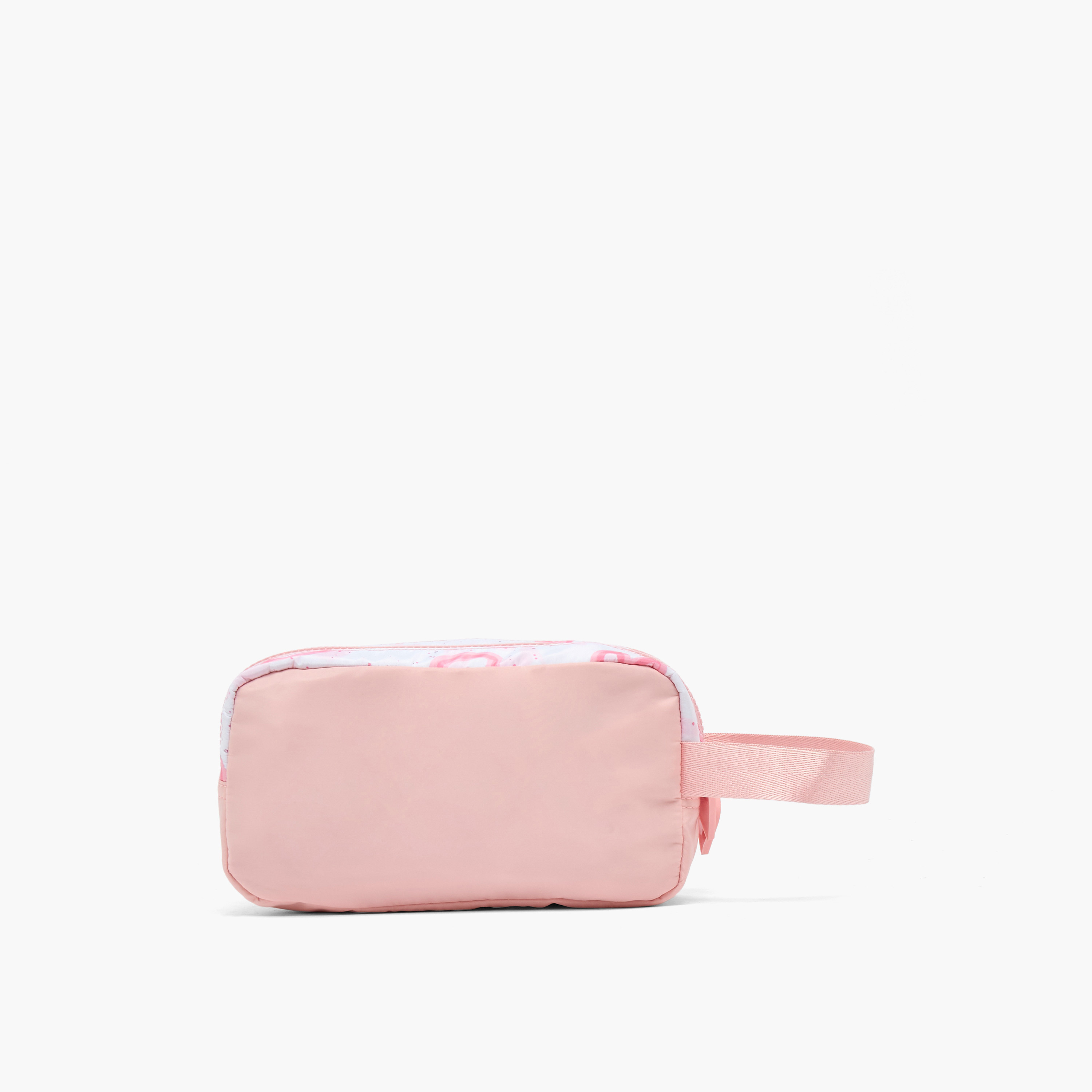 مقلمة بطبعة قلوب بجيبين من جونيورز-school-stationery-pencilcases-image-4
