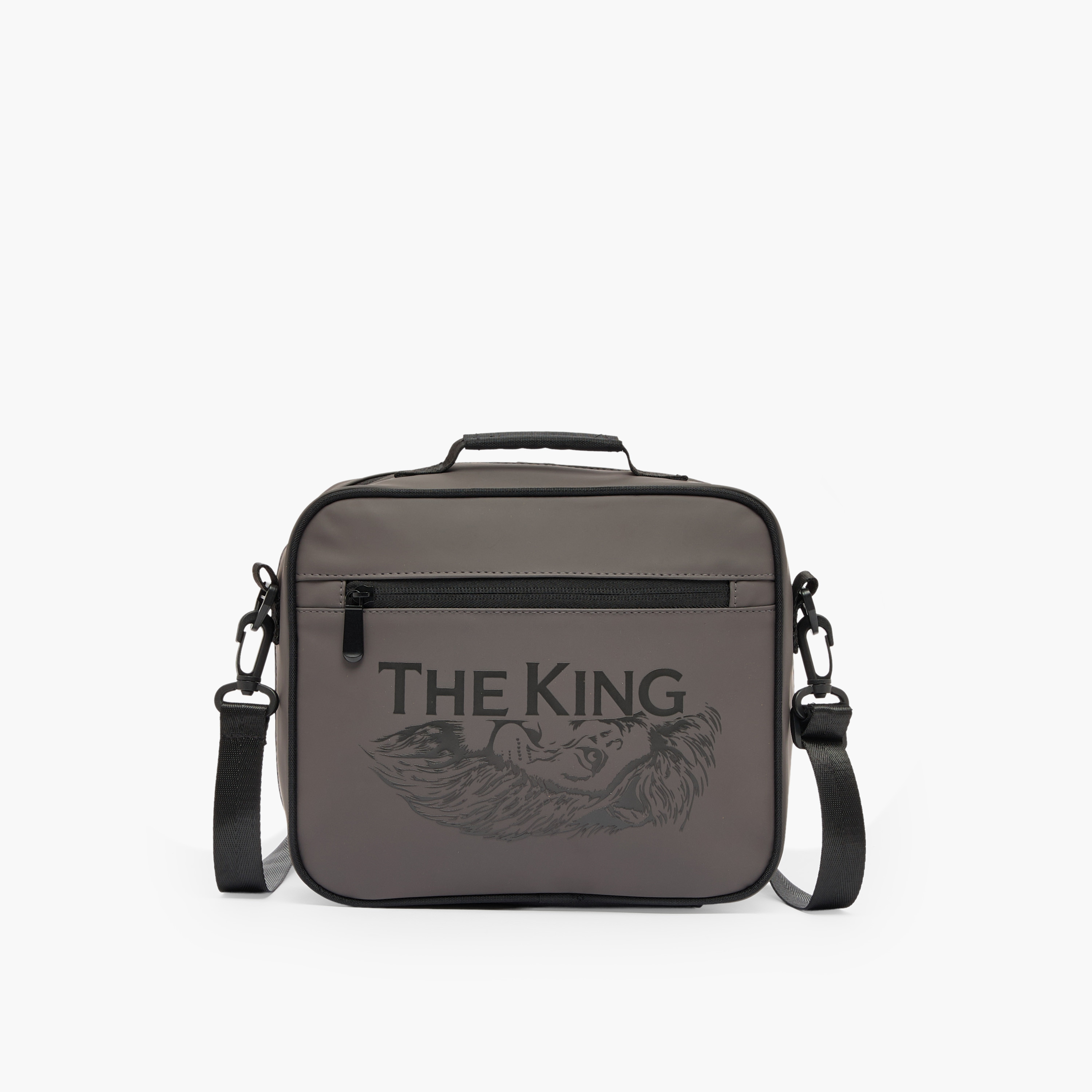 Juniors Lion Print Lunch Bag for Boys 8-13 Years with Insulation-school-lunchessentials-lunchbags-image-1