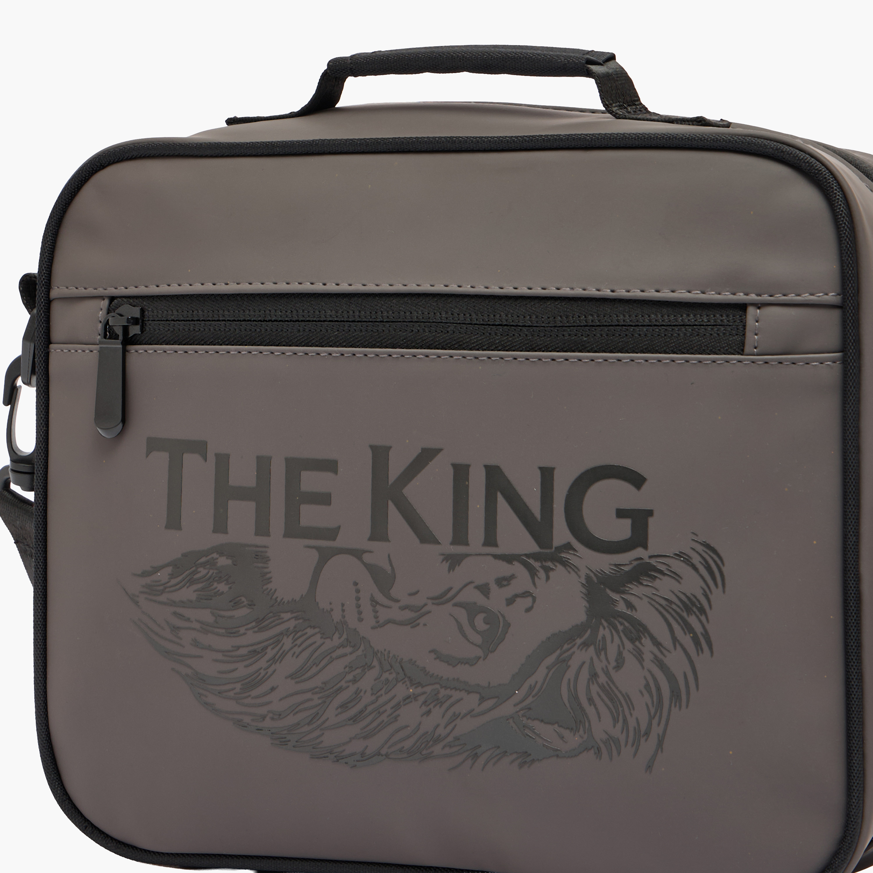 Juniors Lion Print Lunch Bag for Boys 8-13 Years with Insulation-school-lunchessentials-lunchbags-image-3