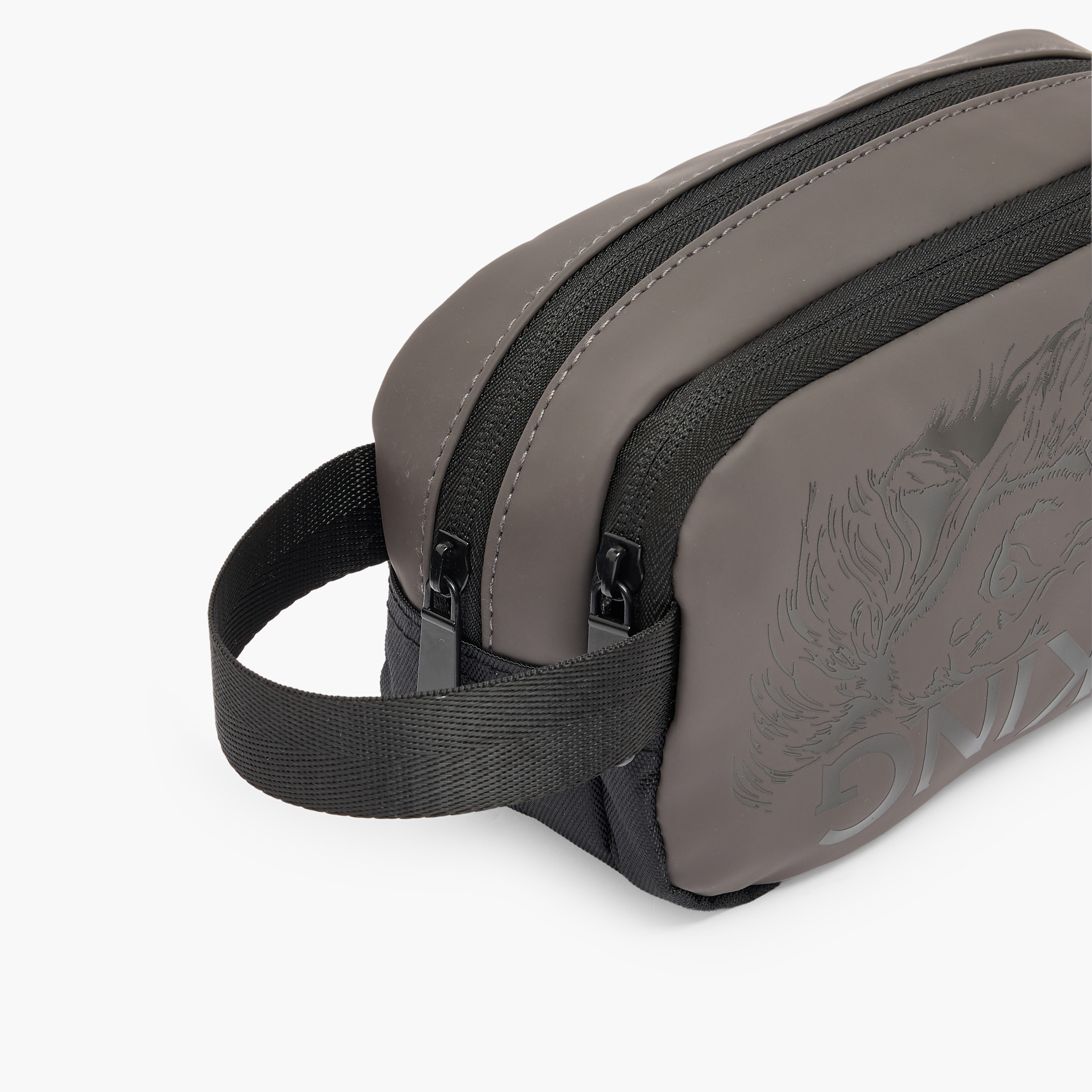 Juniors Lion Print Pencil Pouch with 2 Compartments-school-stationery-pencilcases-image-5