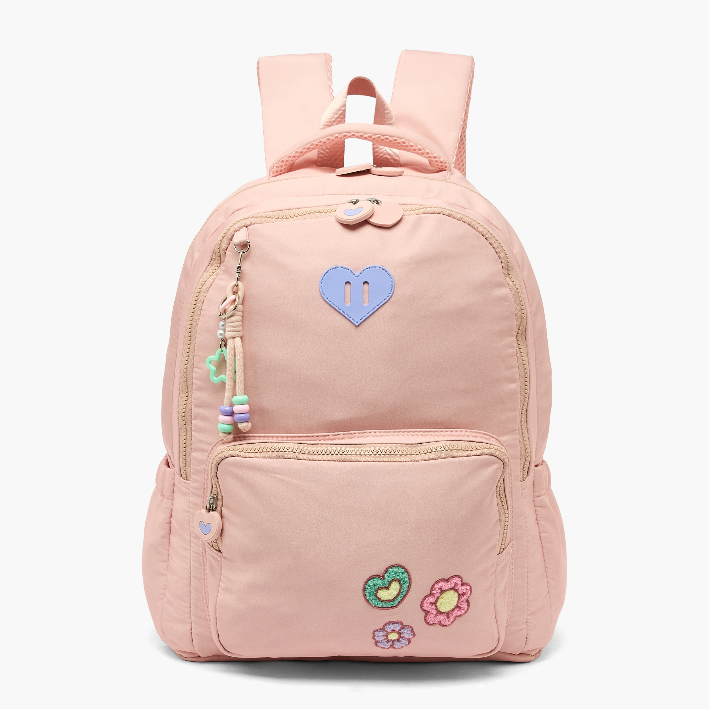 Juniors Assorted Applique Backpack for Girls 8-12 Years with Padded Shoulder Straps-school-bagsandbackpacks-backpacks-image-1