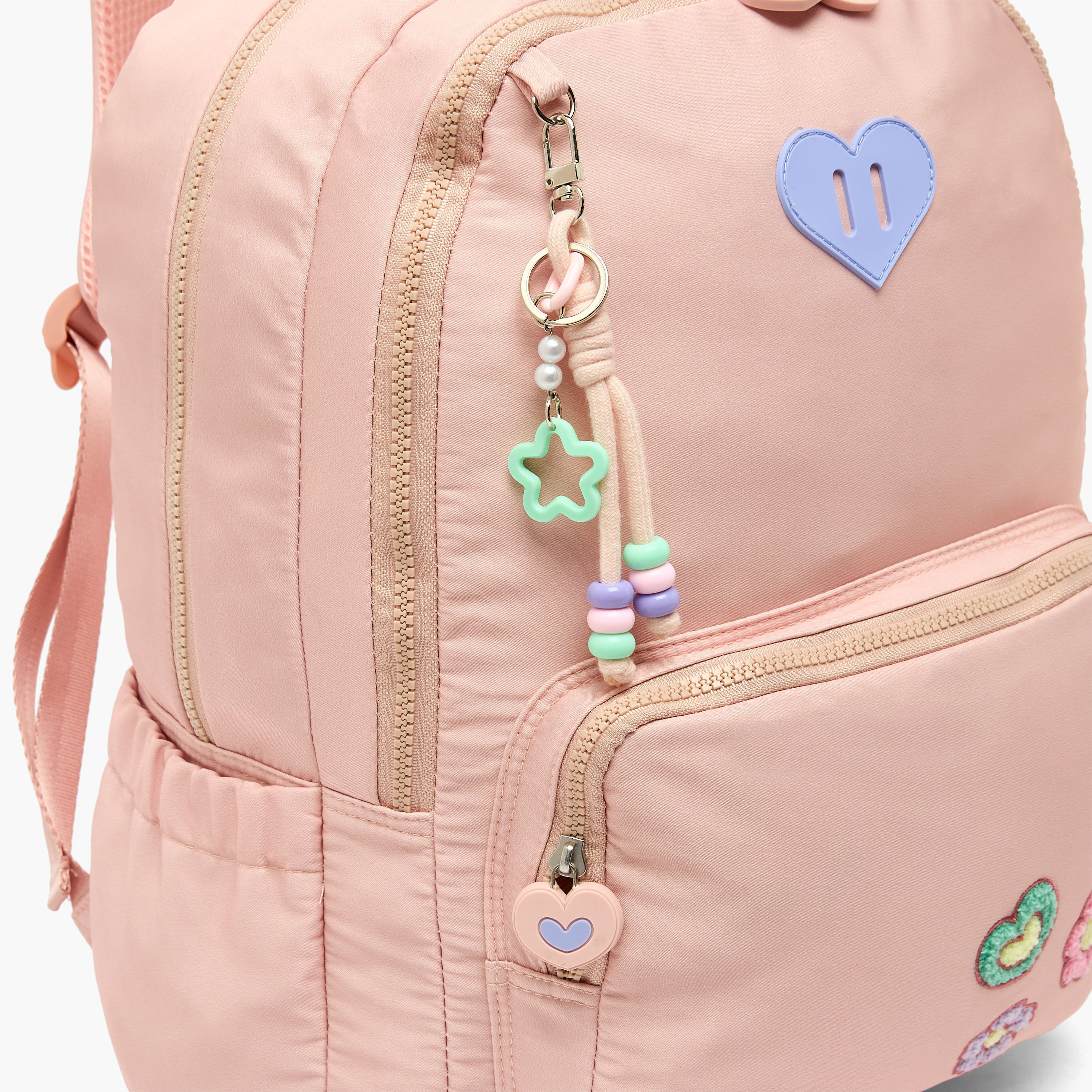 Juniors Assorted Applique Backpack for Girls 8-12 Years with Padded Shoulder Straps-school-bagsandbackpacks-backpacks-image-5