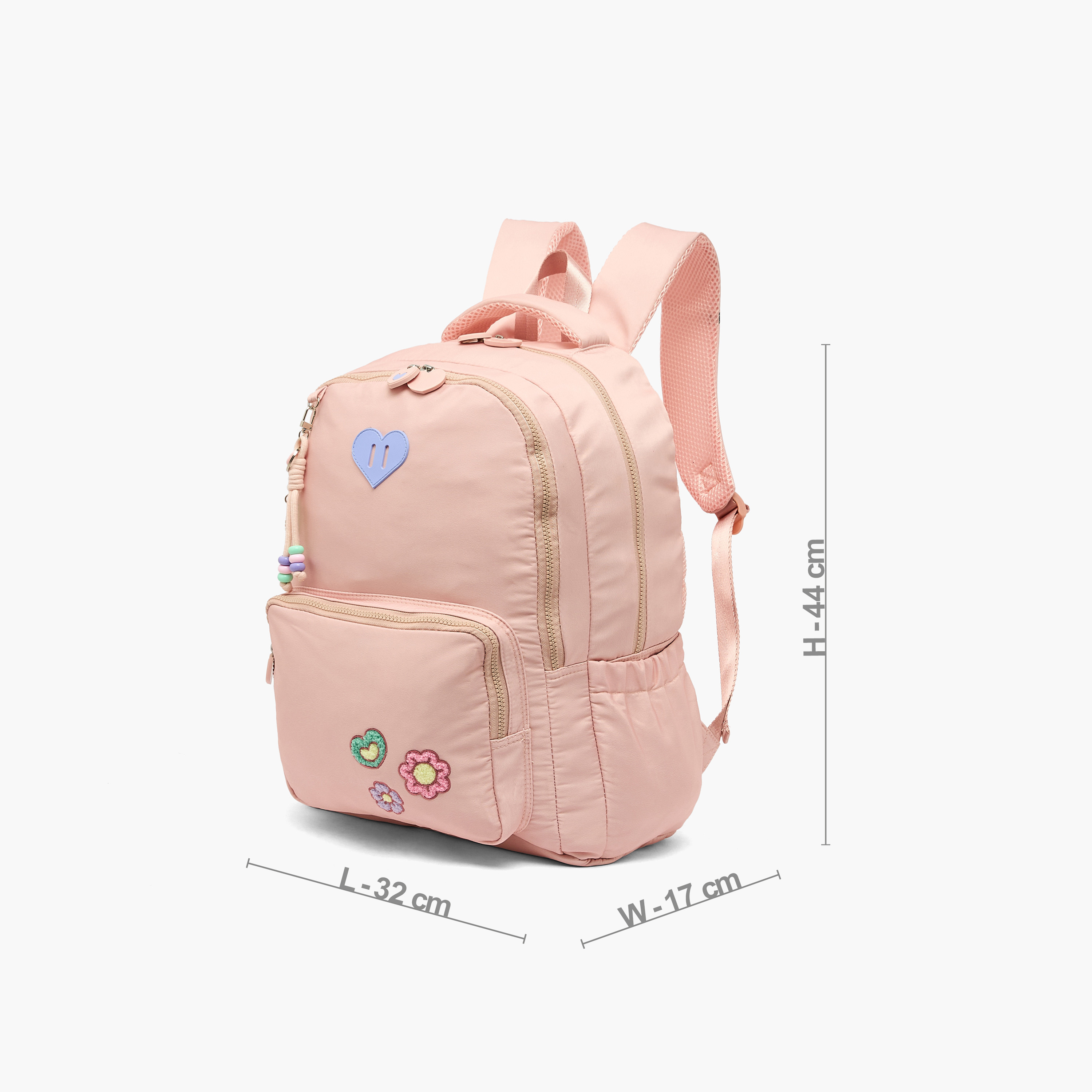 Juniors Assorted Applique Backpack for Girls 8-12 Years with Padded Shoulder Straps-school-bagsandbackpacks-backpacks-image-9