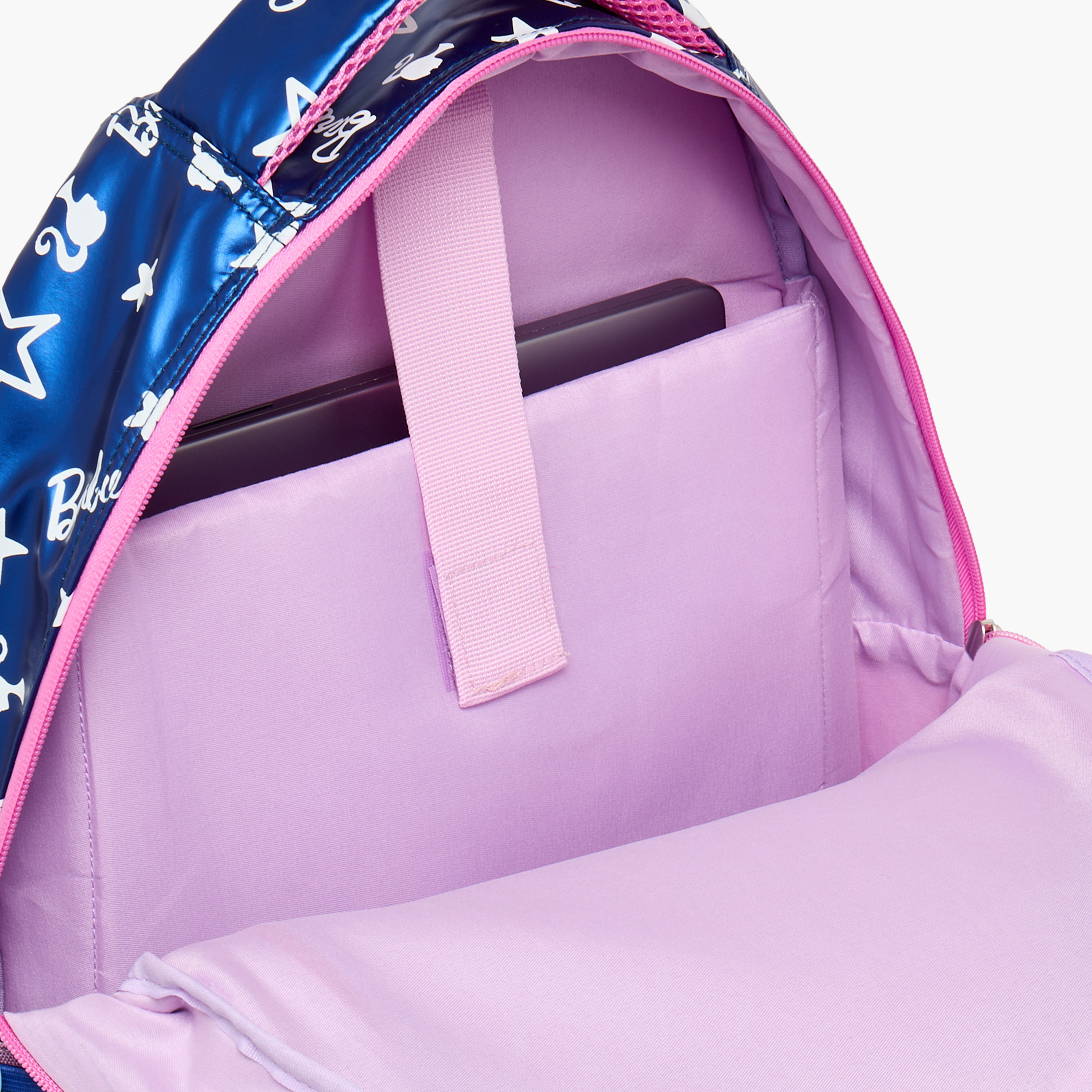 Barbie Print Backpack for Girls 5-8 Years with Padded Straps - 16 inches-school-bagsandbackpacks-backpacks-image-7