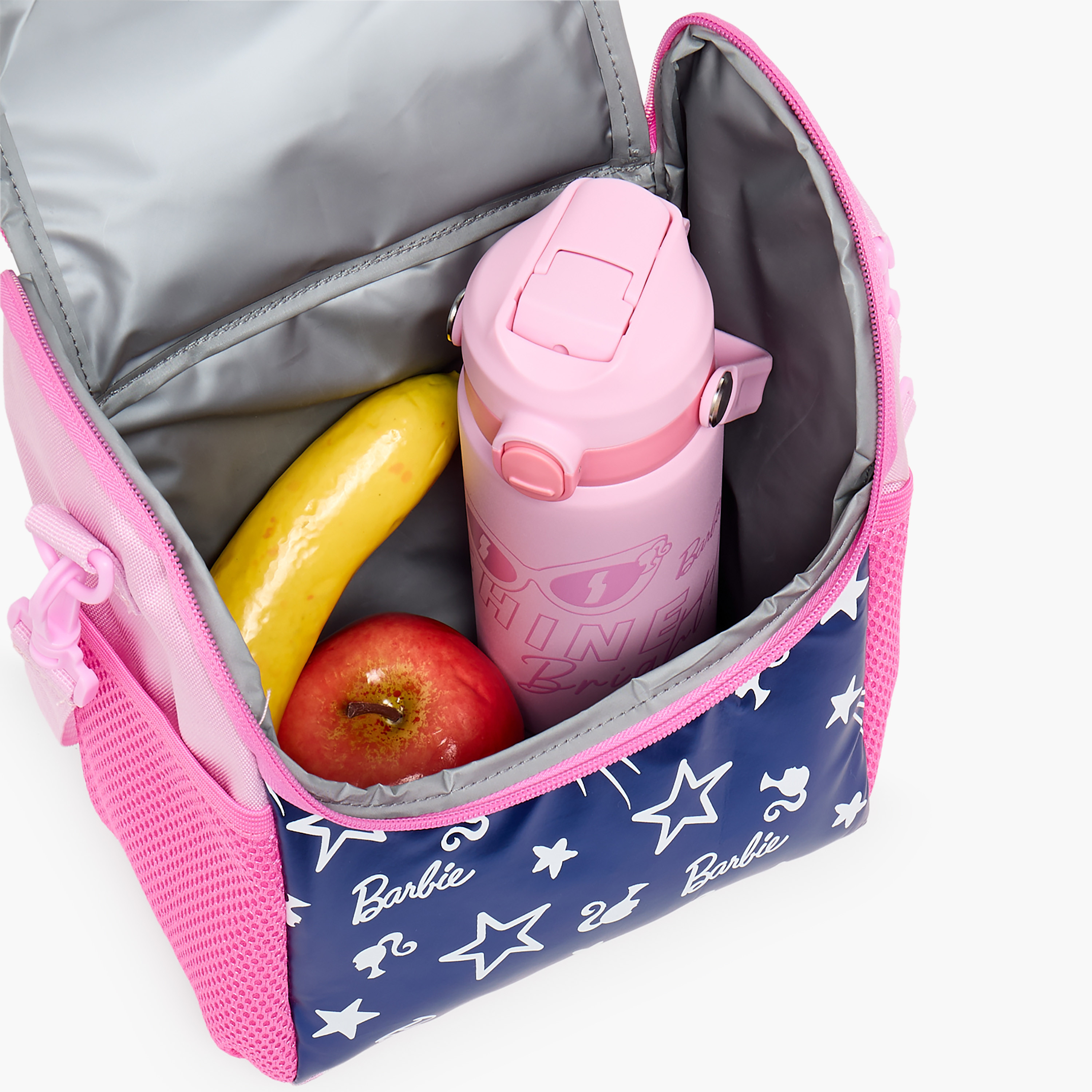 Barbie Print Lunch Bag for Girls 5-8 Years with Insulation-school-lunchessentials-lunchbags-image-5