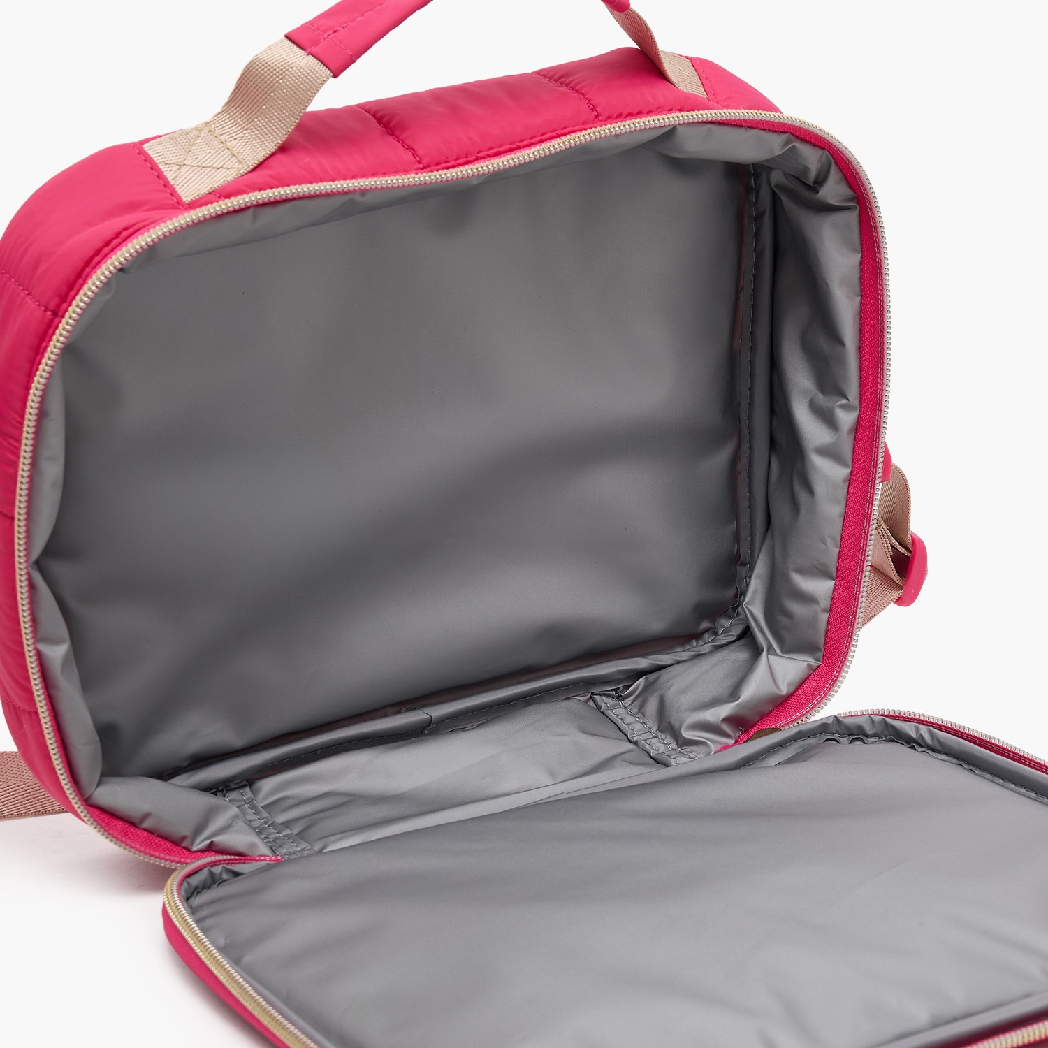 Barbie Textured Lunch Bag for Girls 8-12 Years with Zip Closure-school-lunchessentials-lunchbags-image-7