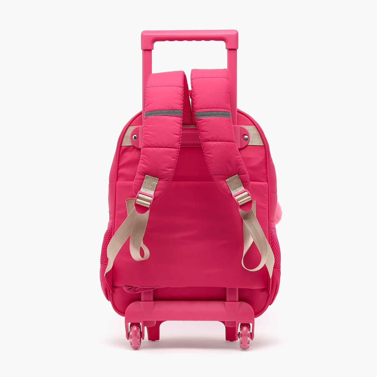 شنطة ترولي للبنات 8-12 سنوات بمقبض قابل للسحب من باربي - 18 بوصة-school-bagsandbackpacks-trolleybags-image-9