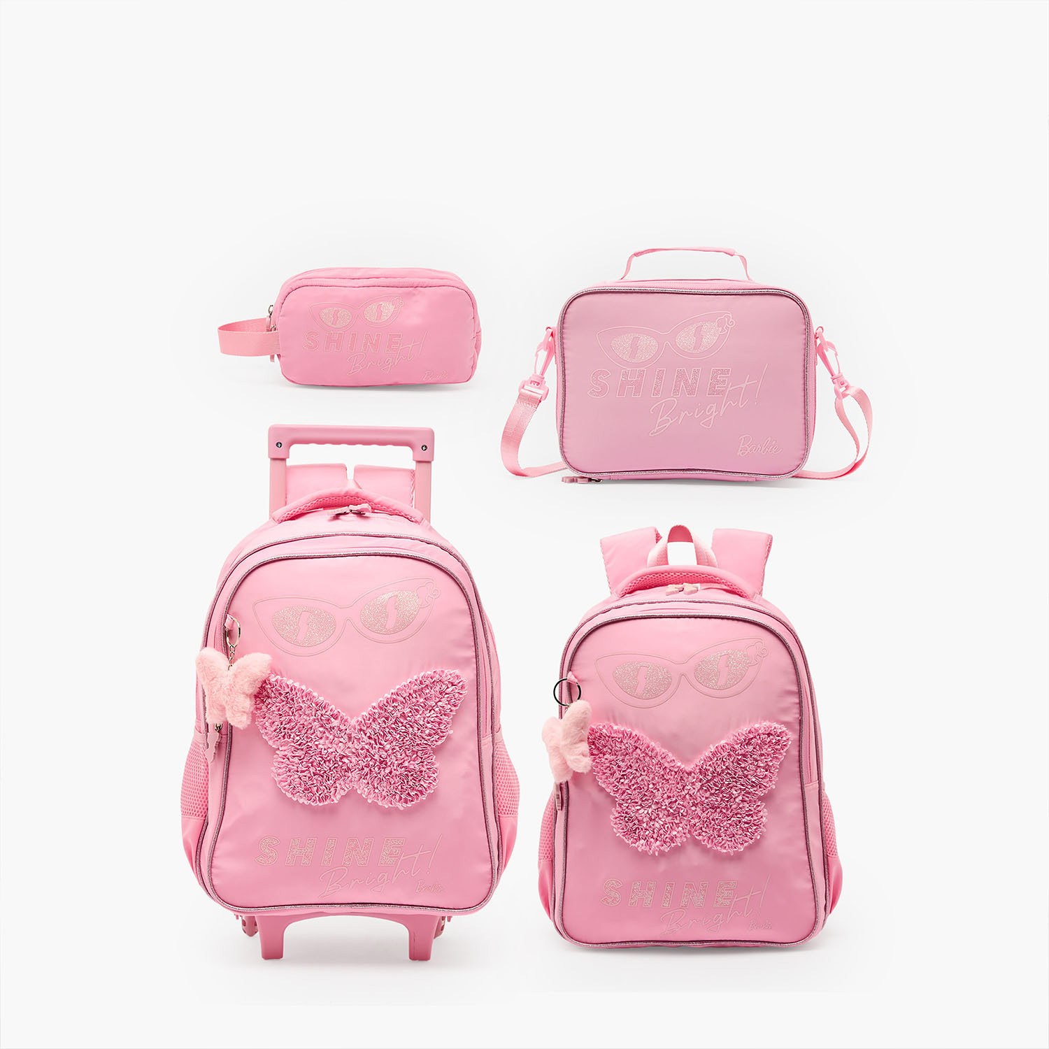 مقلمة بقسمين وطبعات باربي-school-stationery-pencilcases-image-6